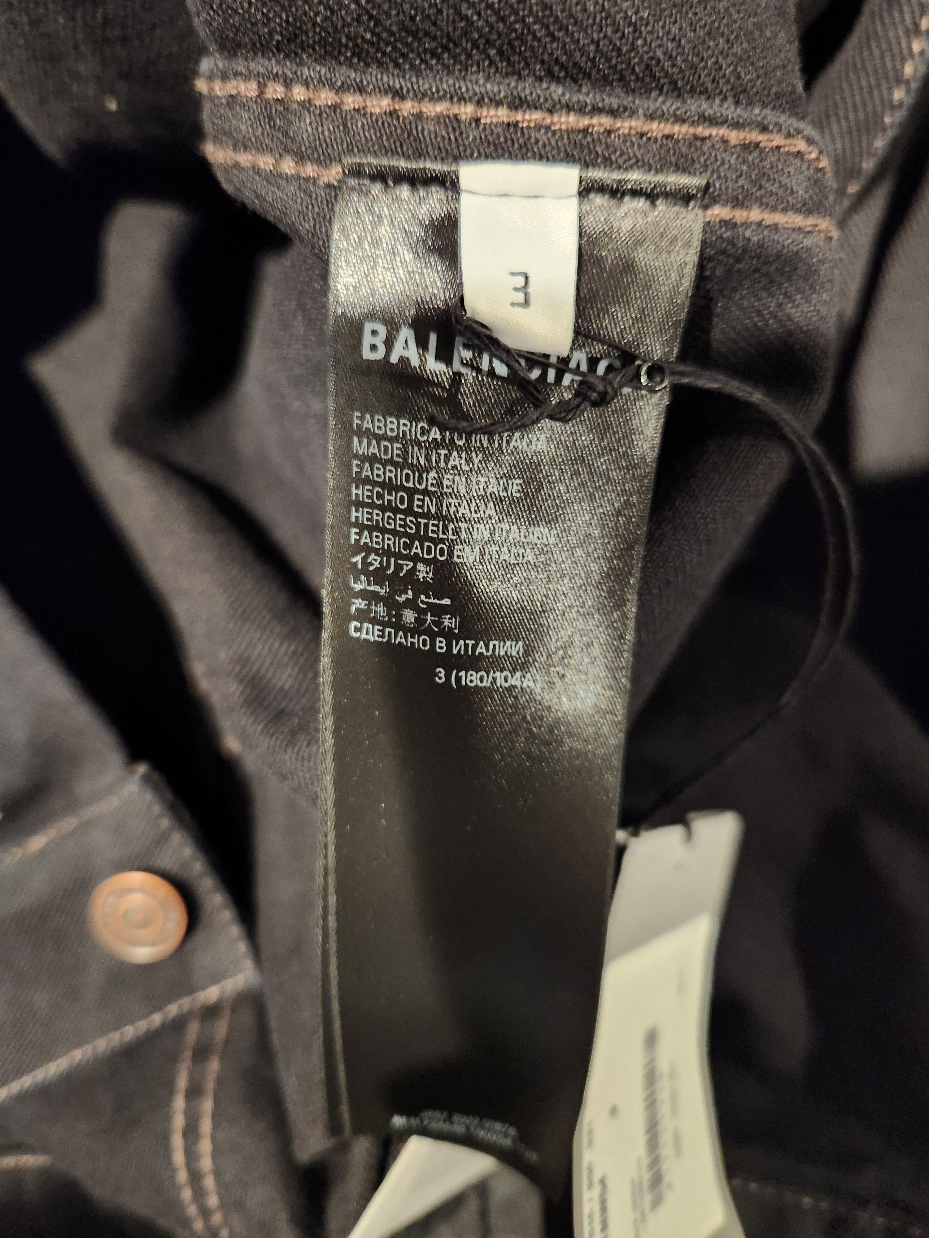 Balenciaga BALENCIAGA DENIM JACKET Size US L / EU 52-54 / 3 - 3 Thumbnail