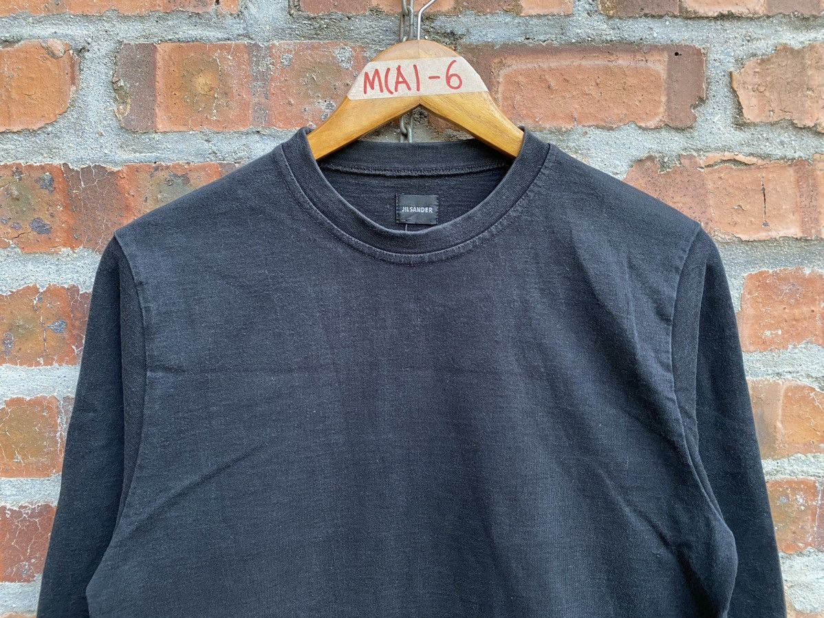 Jil Sander 1990s Black LS shirt Size US M / EU 48-50 / 2 - 3 Thumbnail