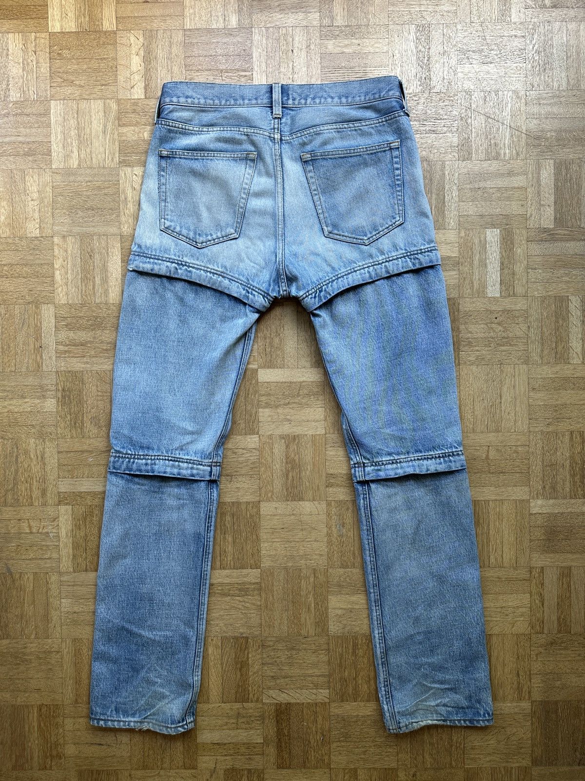 Balenciaga Balenciaga Zip Denim Size US 30 / EU 46 - 2 Thumbnail