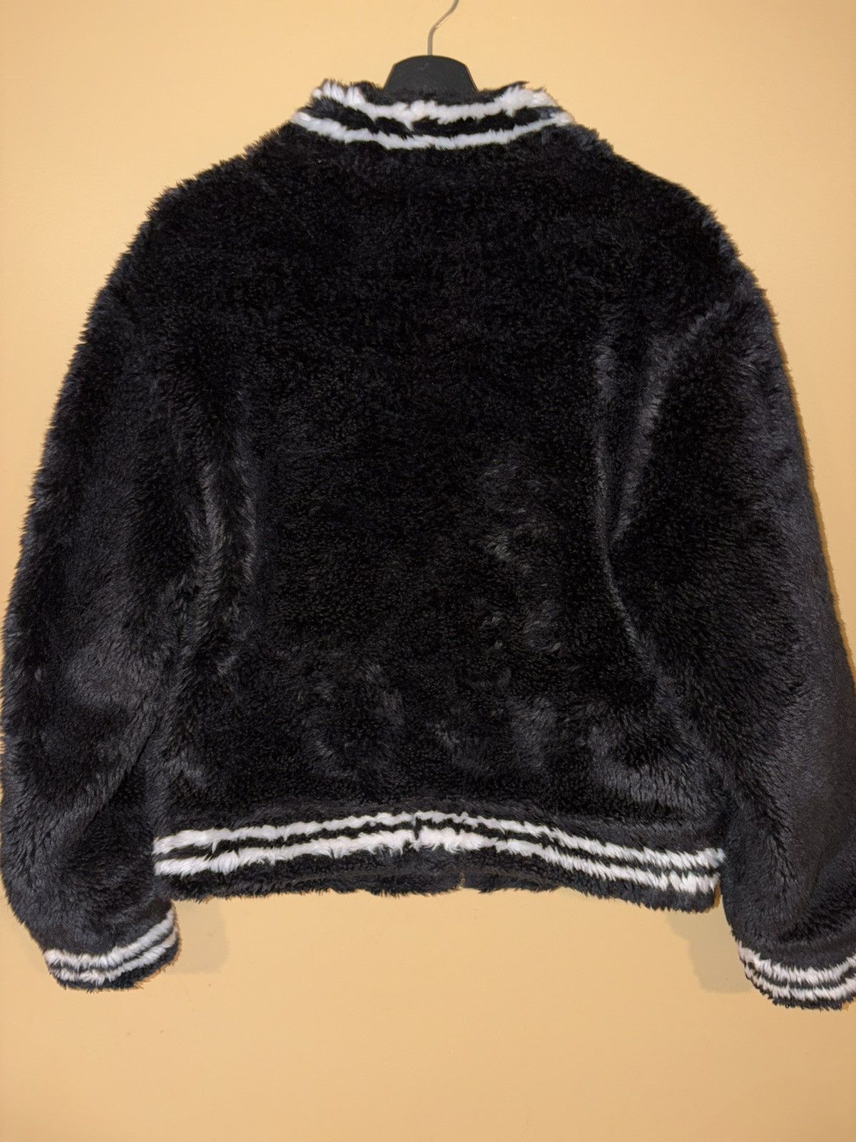 Supreme Faux Fur Varsity Jacket