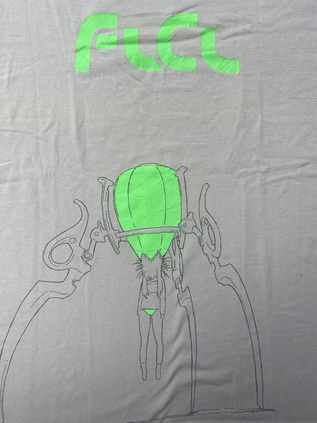Anime Rare FLCL Anime Tee Vintage Style Neon Print Shirt Size US M / EU 48-50 / 2 - 3 Thumbnail