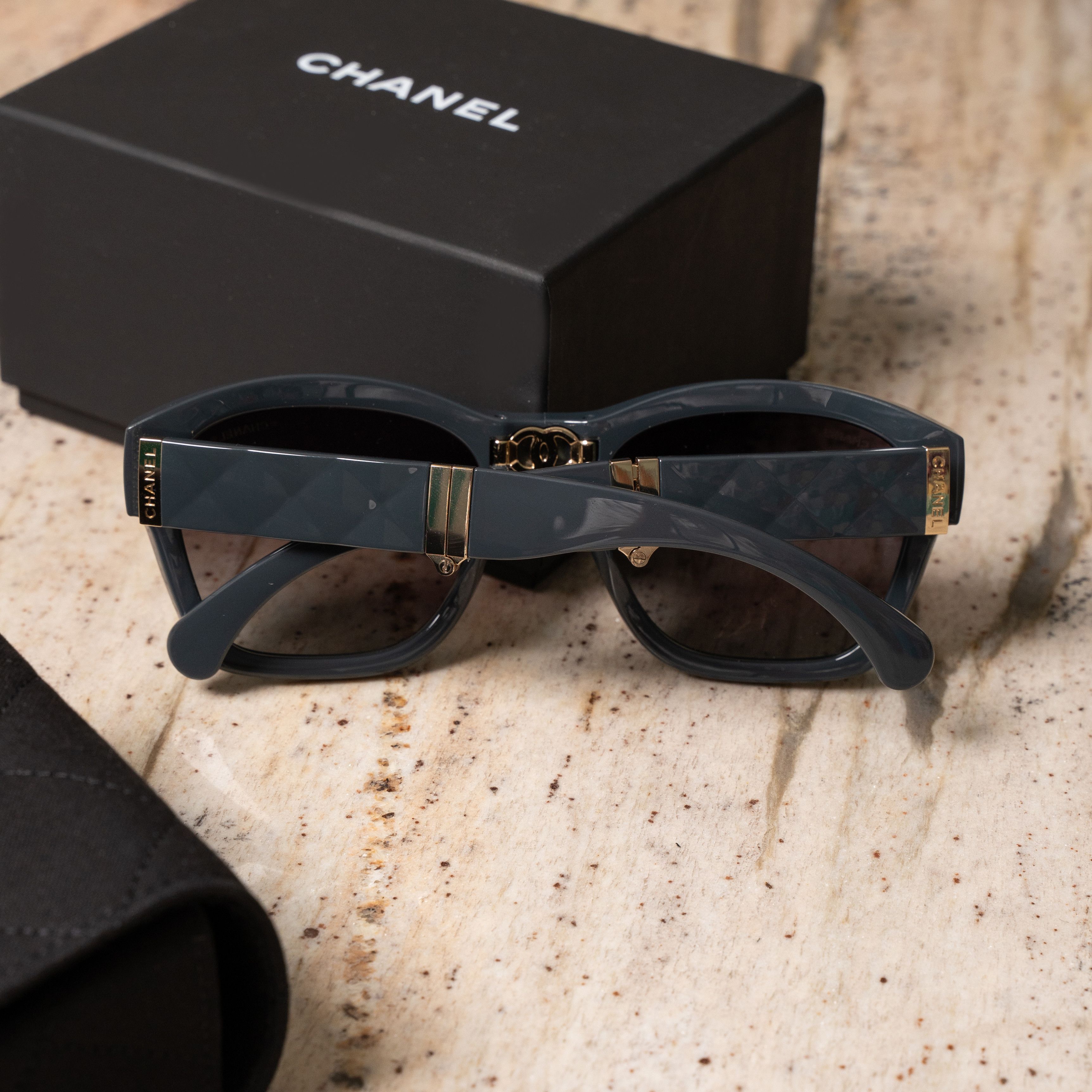Chanel CHANEL 0CH6055B 1738S6 Sunglasses Size ONE SIZE - 6 Thumbnail