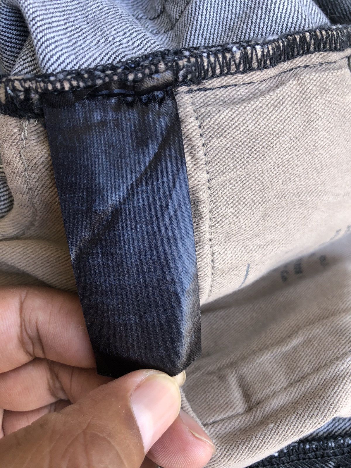 Allsaints Allsaints Distressed Denim Skinny Jeans Size US 31 - 22 Thumbnail