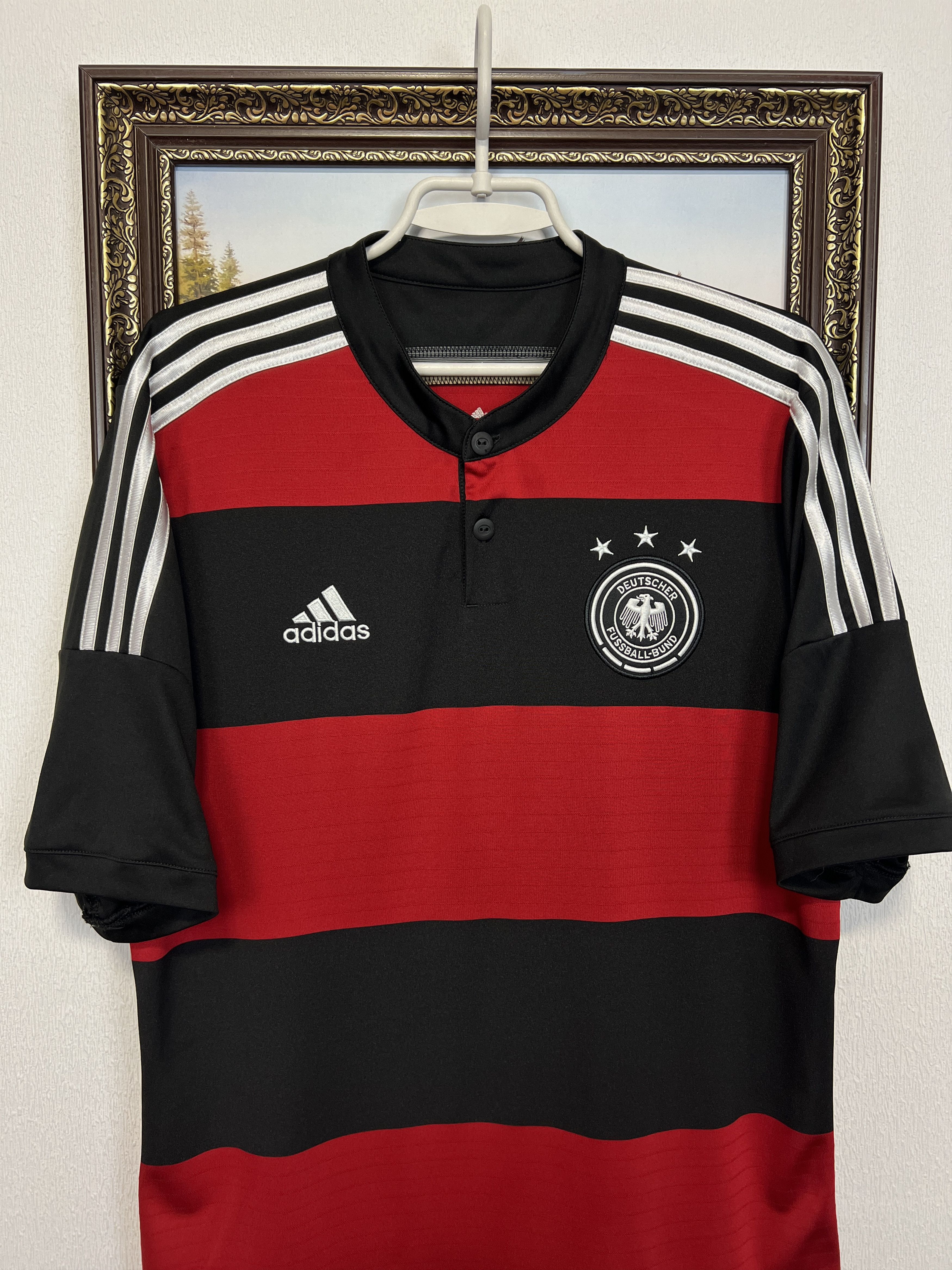 Adidas Germany Away football shirt Soccer Jersey Trikot National Size US L / EU 52-54 / 3 - 2 Thumbnail