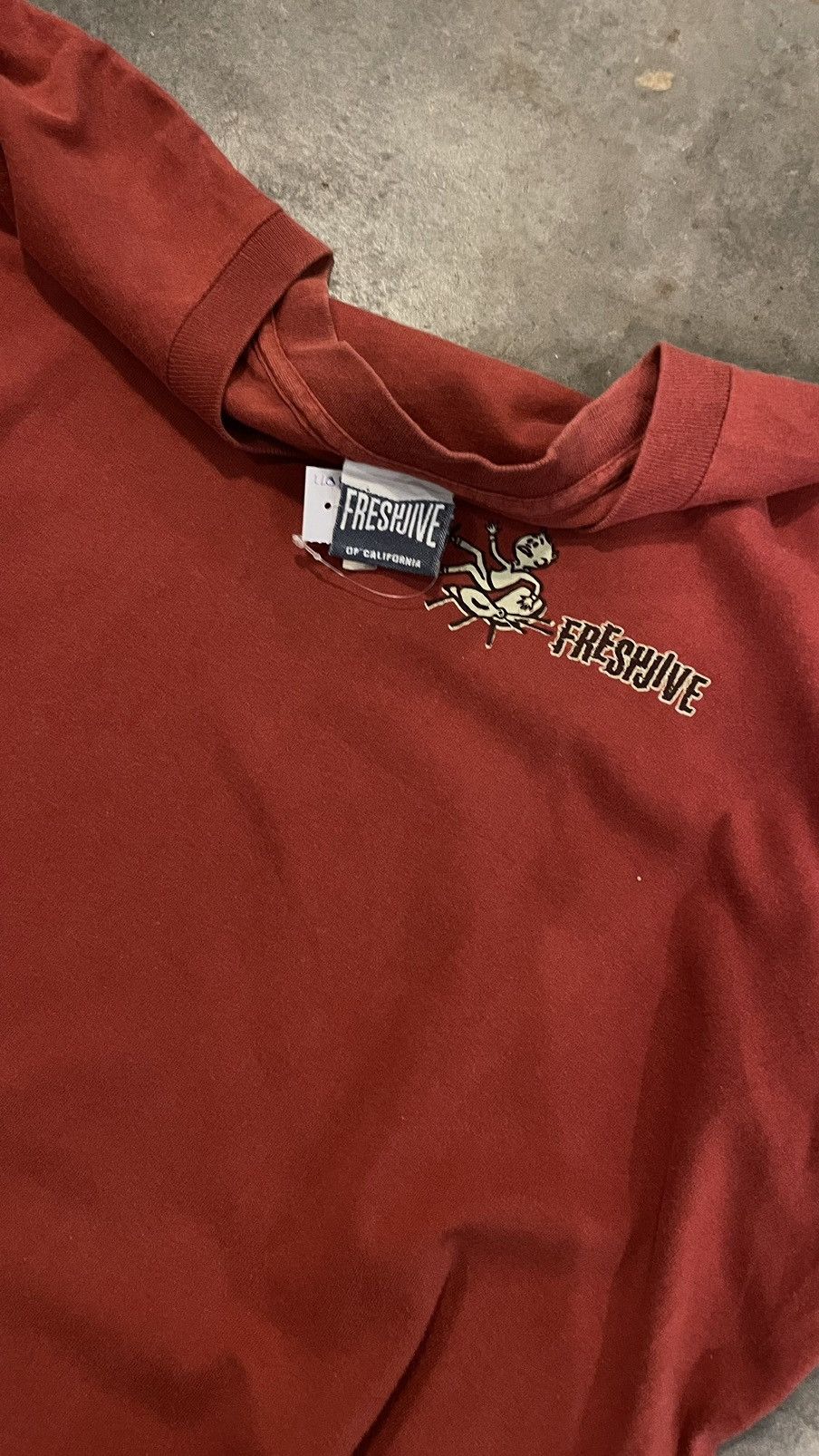 Freshjive × Vintage Vintage Freshjive Streetwear Tee Size US XL / EU 56 / 4 - 8 Thumbnail