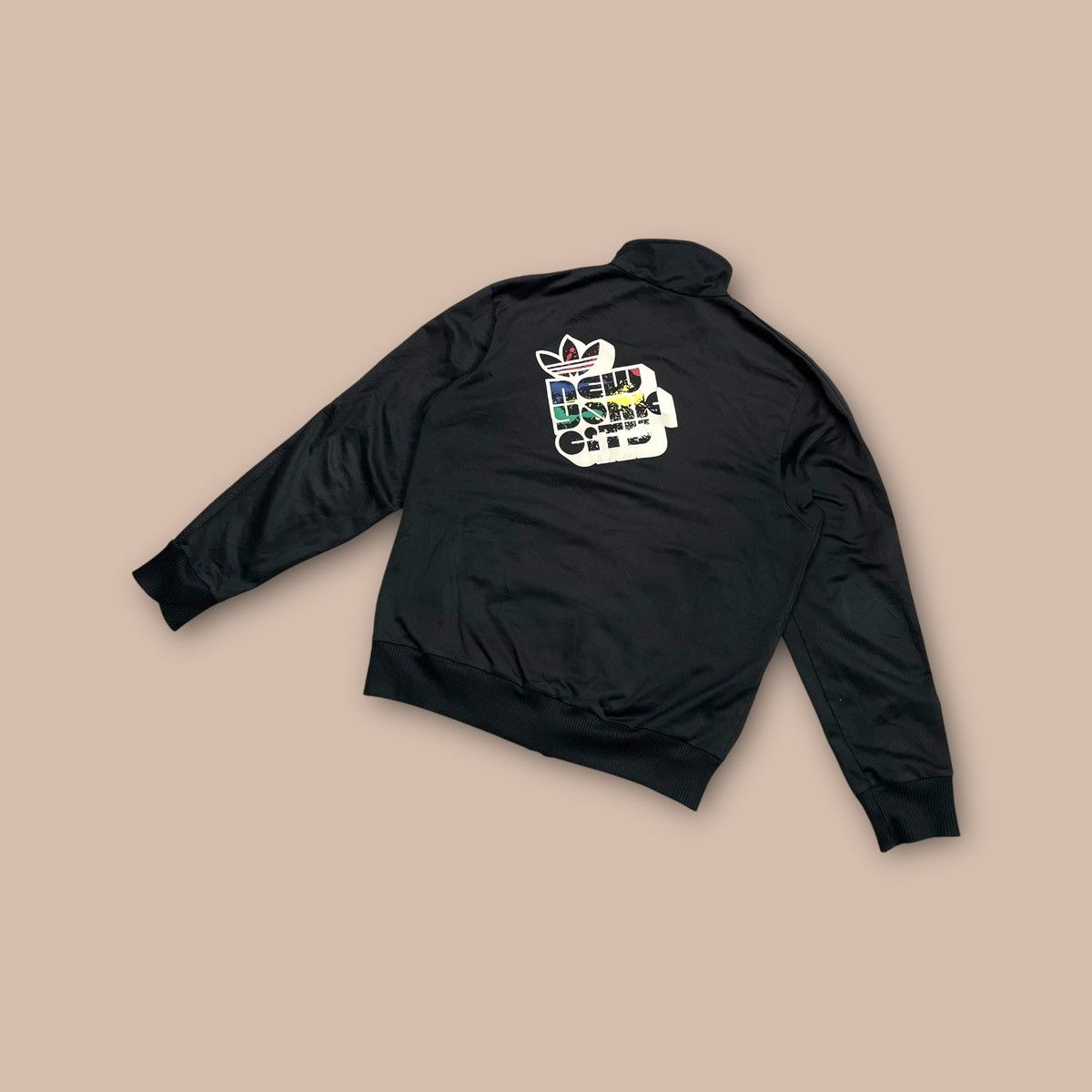 Adidas Adidas Adicolor NYC BK6 Black Series Jacket Size US M / EU 48-50 / 2 - 3 Thumbnail