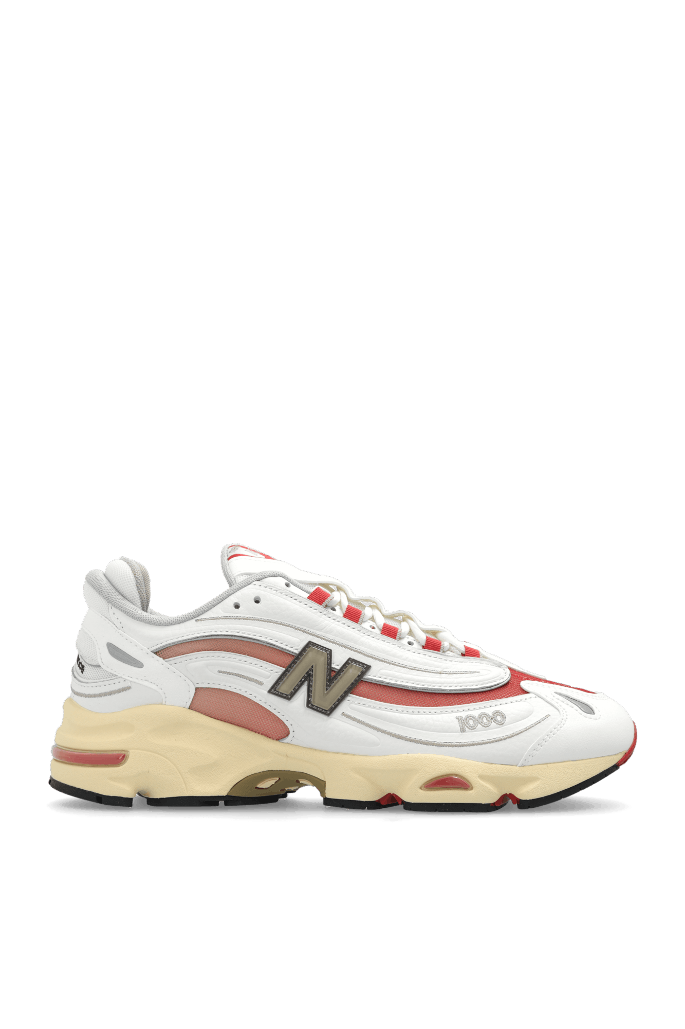 New Balance o1s22i1n1124 1000 Unisex Sneakers in White Pink Size US 9.5 / EU 42-43 - 1 Thumbnail