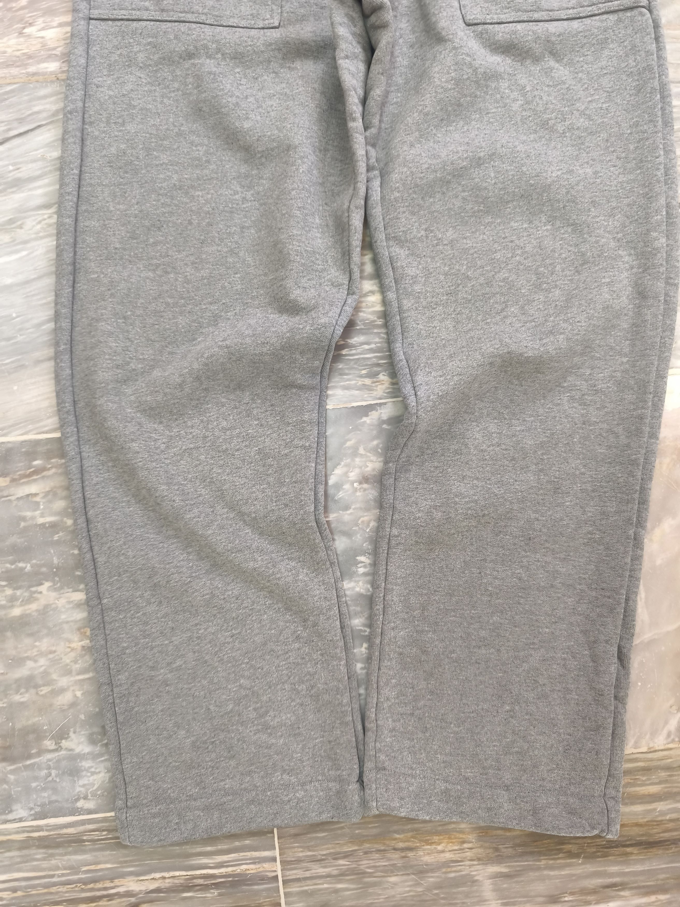 AMI AMI Army Heart Logo Track Pants Heather Gray Size 22" - 4 Thumbnail