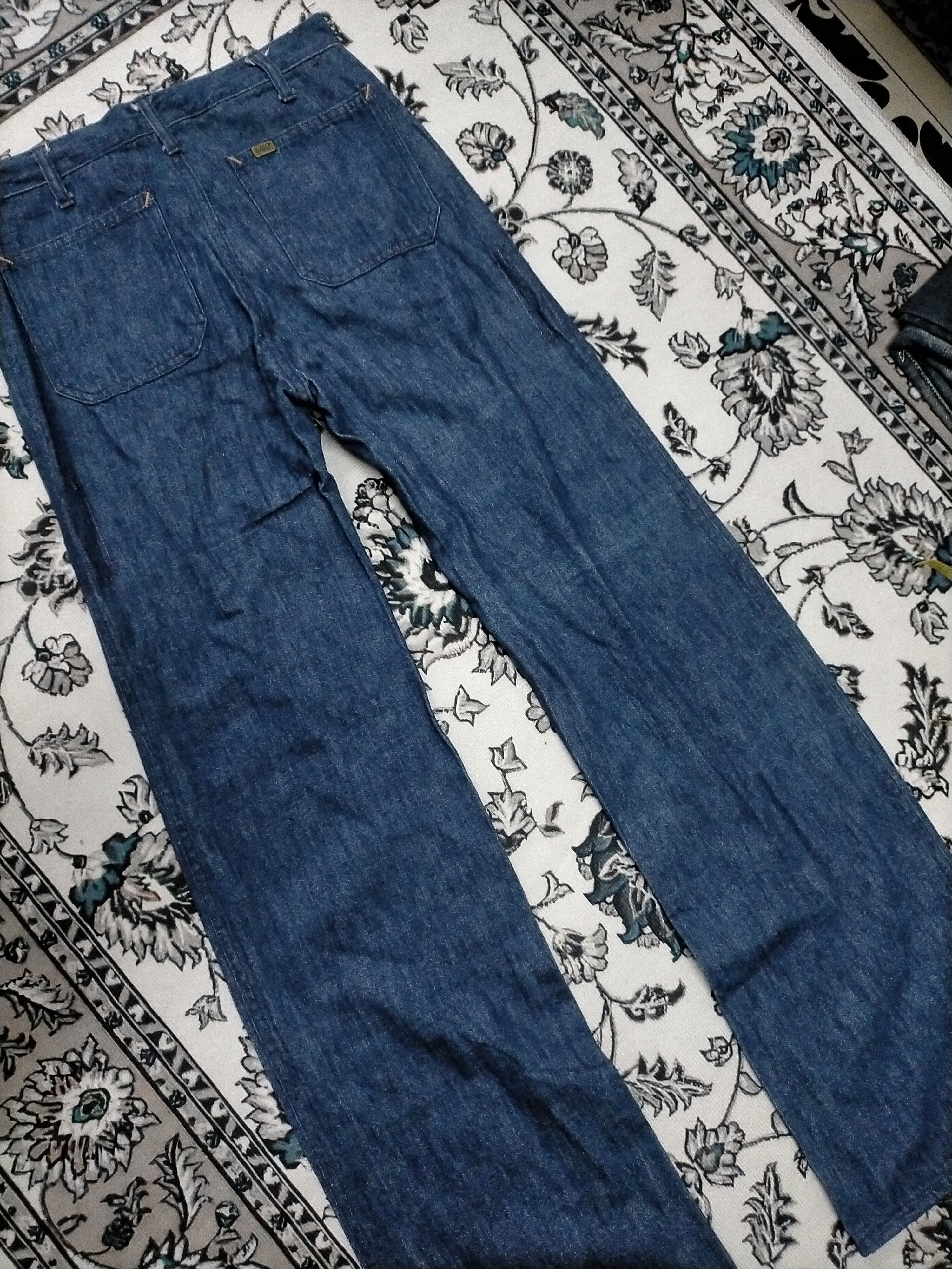 Lee × Vintage Vintage Lee 70s Flare Jeans Like New Size US 29 - 9 Thumbnail