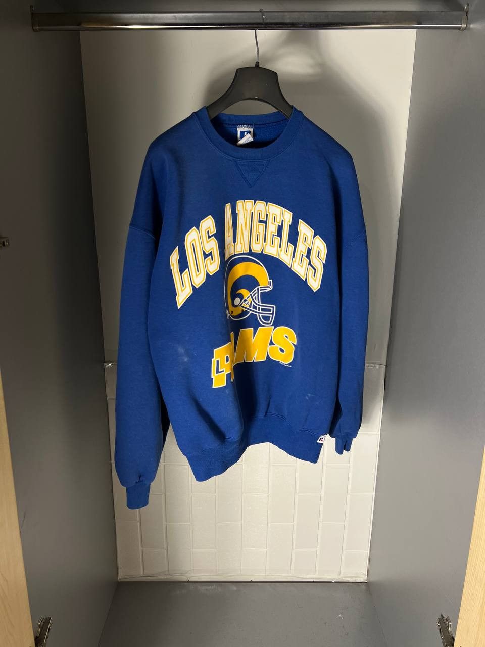 Russell Athletic VINTAGE RUSSELL ATHLETIC RAMS LOS ANGELES 1994 RETRO NFL Y2K Size US XL / EU 56 / 4 - 2 Thumbnail