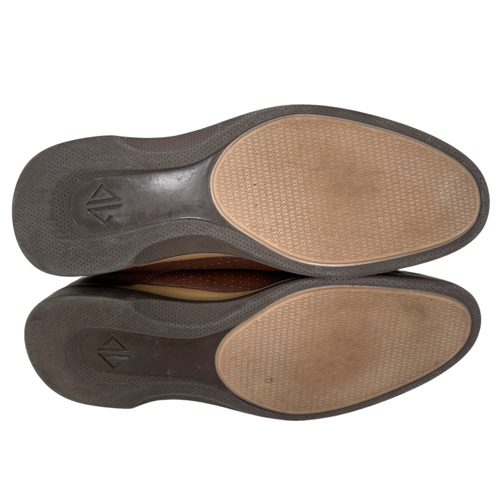 Other Amberjack Loafers Men’s US 12 M Brown Leather Slip On Shoes Size US 12 / EU 45 - 5 Thumbnail