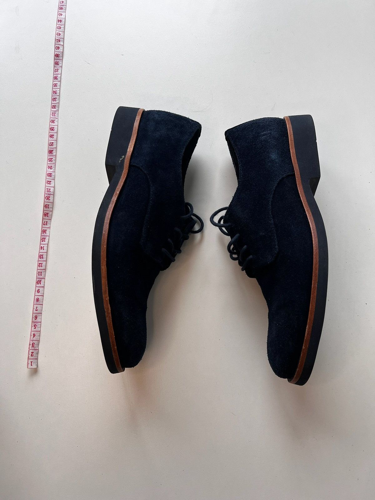 Calvin Klein Calvin Klein Formal Shoes - Navy Suede Size US 7.5 / EU 40-41 - 1 Thumbnail
