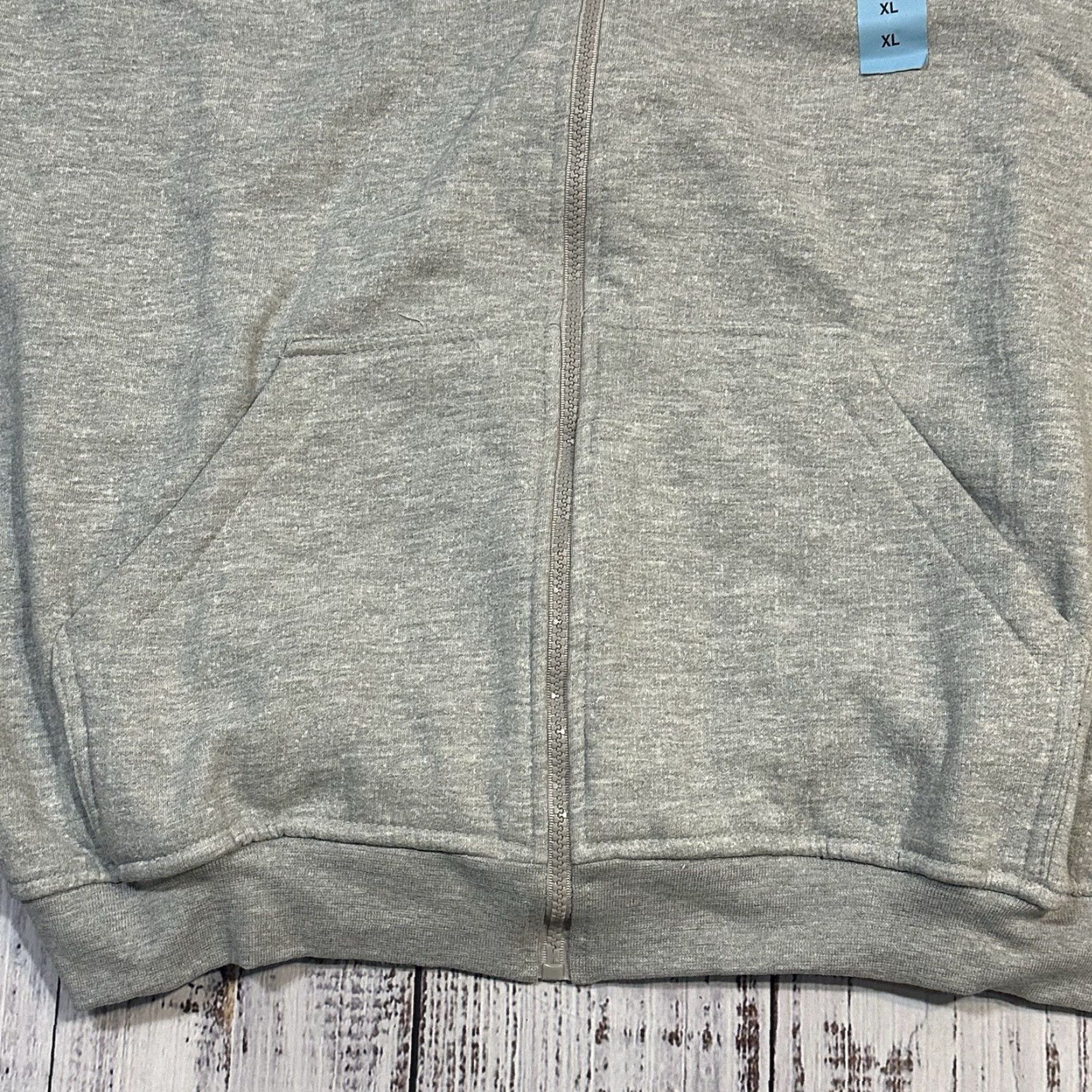 Element VINTAGE 1ST ELEMENT SPORT HOODIE Mens Hoodie XL Heather Grey Zip 90s Signature Series Deadstock NWT Size US XL / EU 56 / 4 - 4 Thumbnail