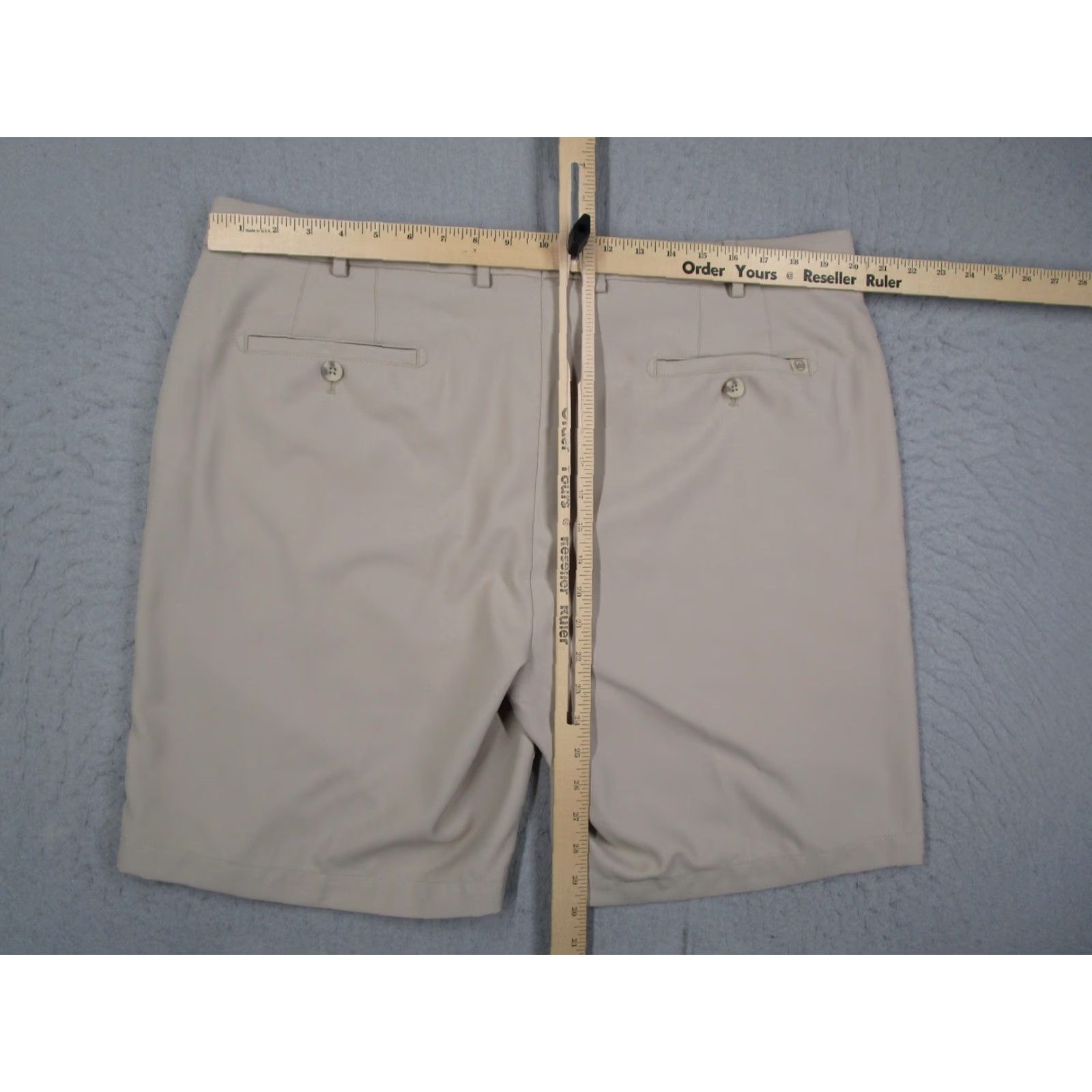Peter Millar Peter Millar Shorts Mens 40 Beige Salem Performance Chino Golf Casual Size US 40 / EU 56 - 6 Thumbnail