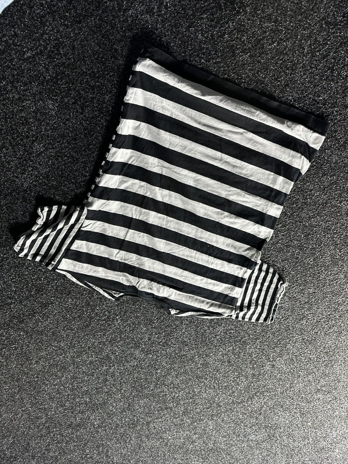 Carhartt × Vintage 🚨CARHARTT STRIPED LOGO B&W TEE TRUE RAP WORKWEAR Y2K Size US XS / EU 42 / 0 - 8 Thumbnail