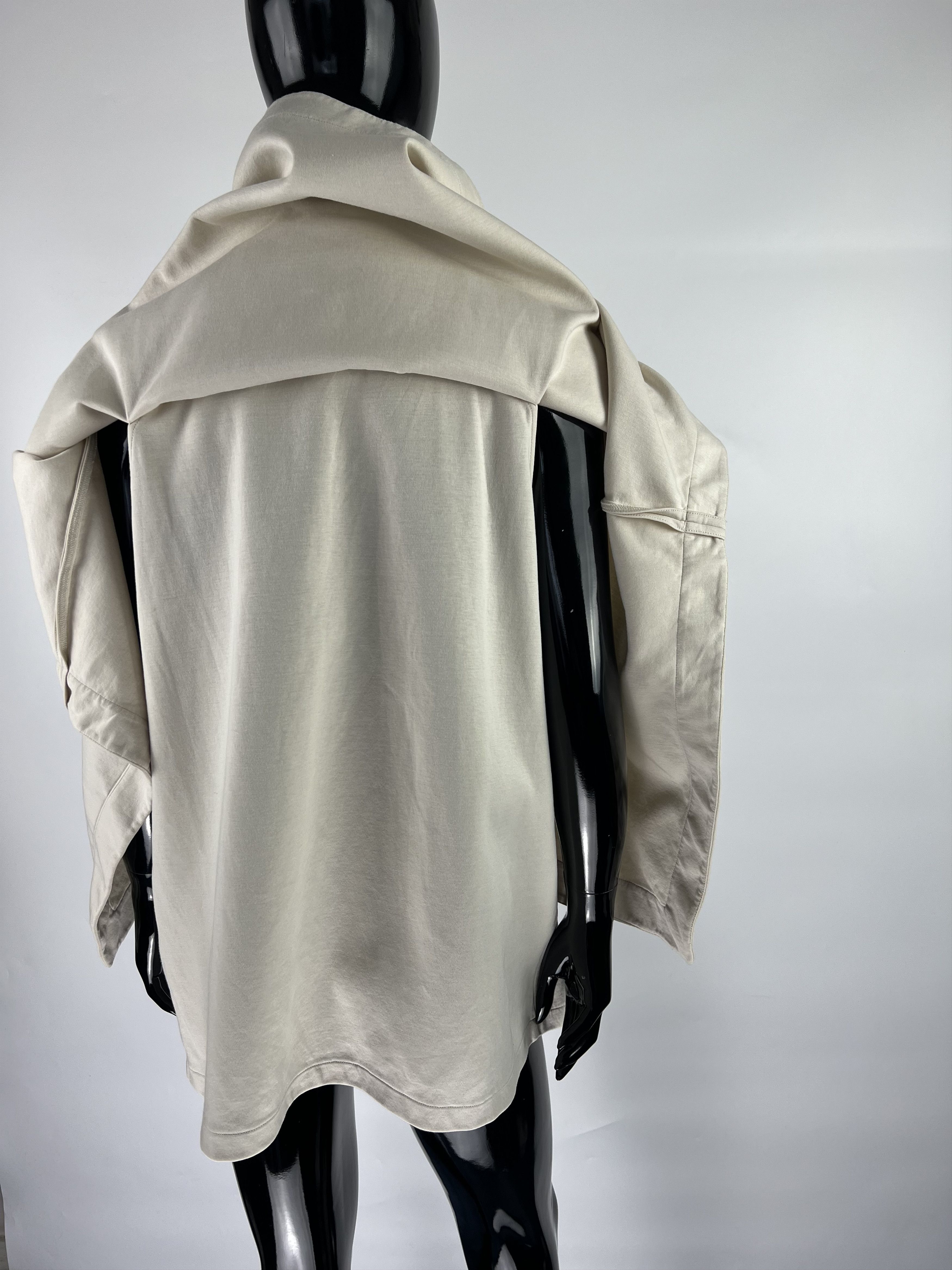 Cos COS Ivory Poncho Size L Size L / US 10 / IT 46 - 5 Thumbnail