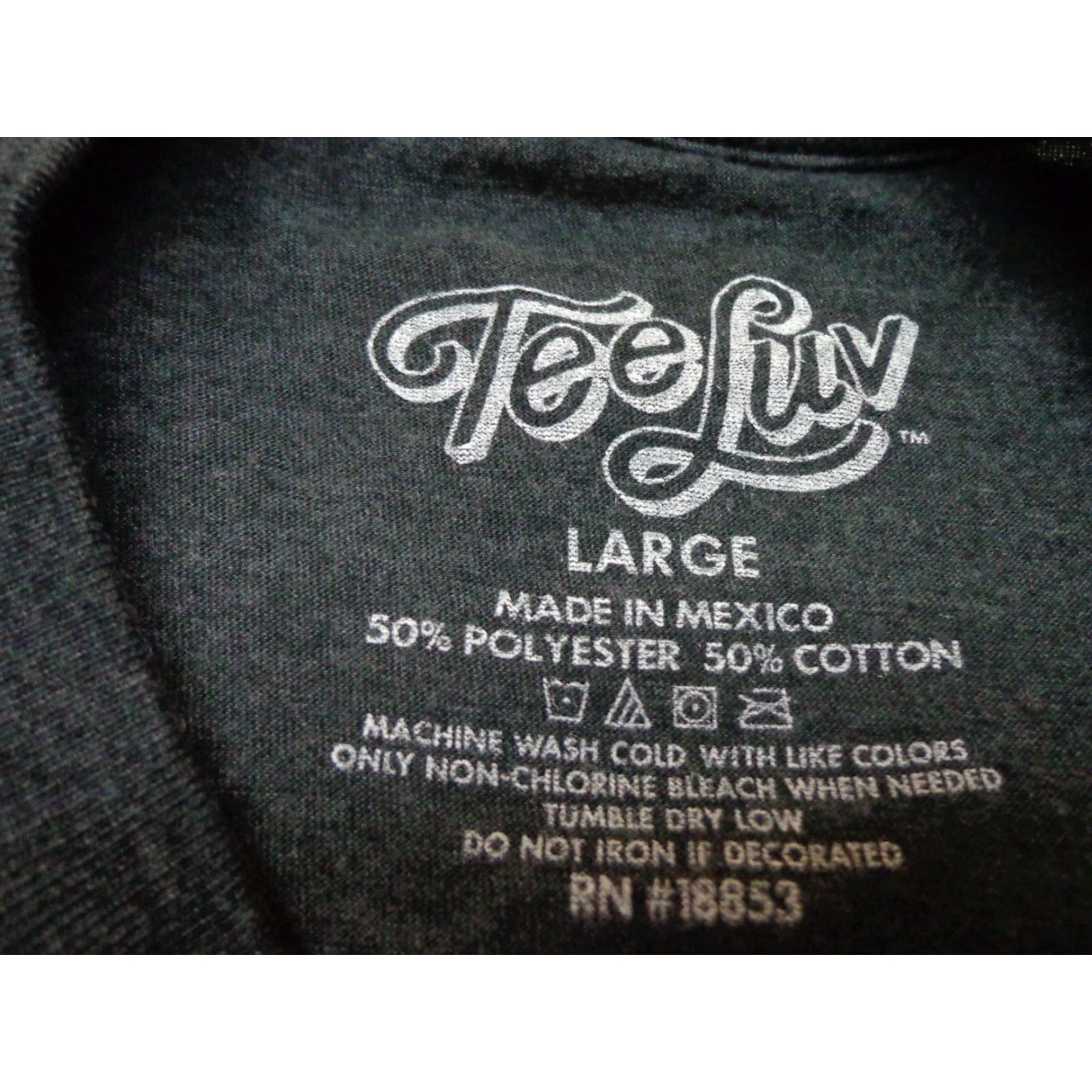 Ford Ford Mustang Logo T-Shirt Heather Black Tee Luv Men's Size Large Shirt Cars Mens Size US L / EU 52-54 / 3 - 3 Thumbnail