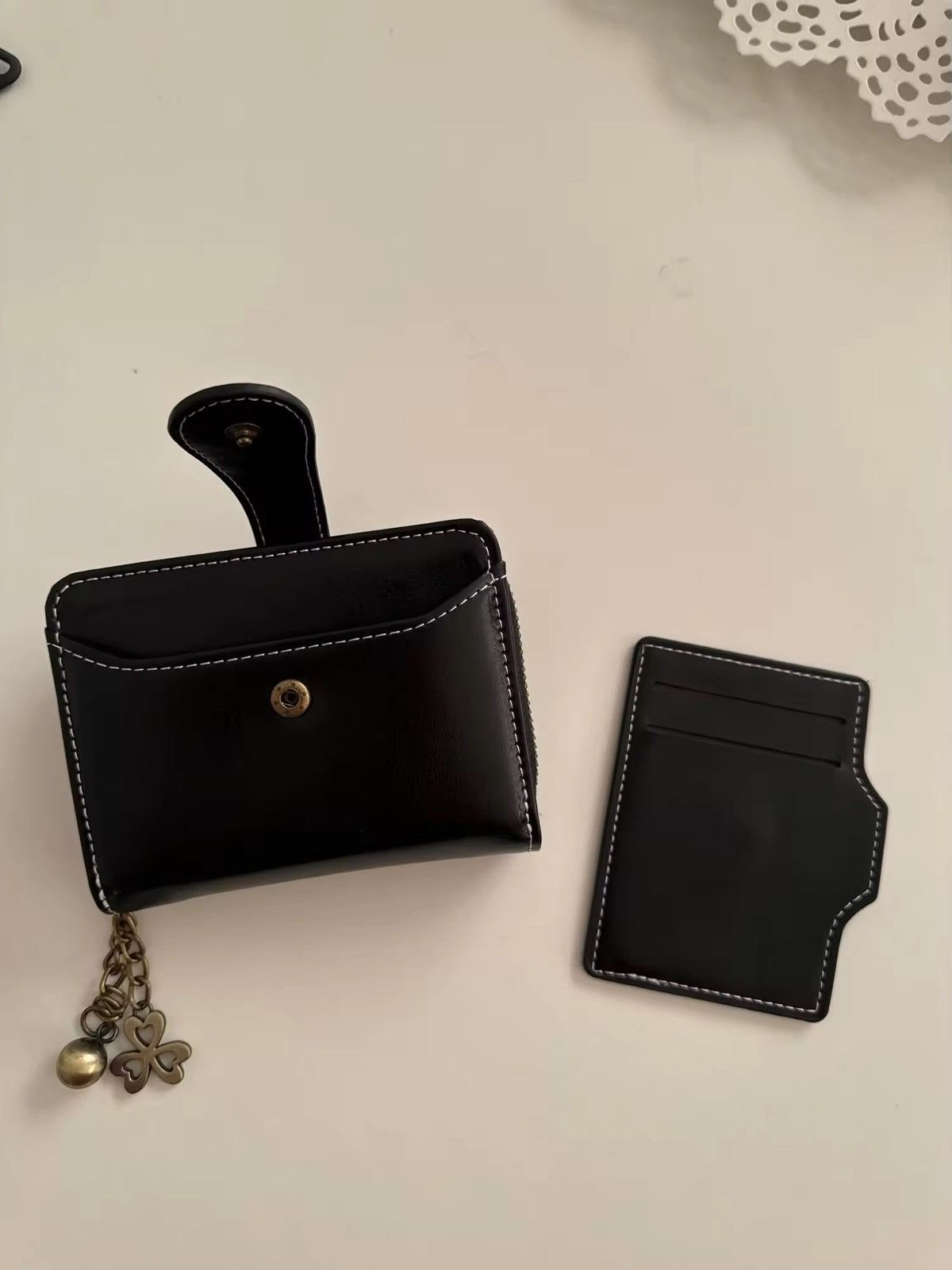 Japanese Brand × Vintage Purses PU Leather Wallet Size ONE SIZE - 8 Thumbnail