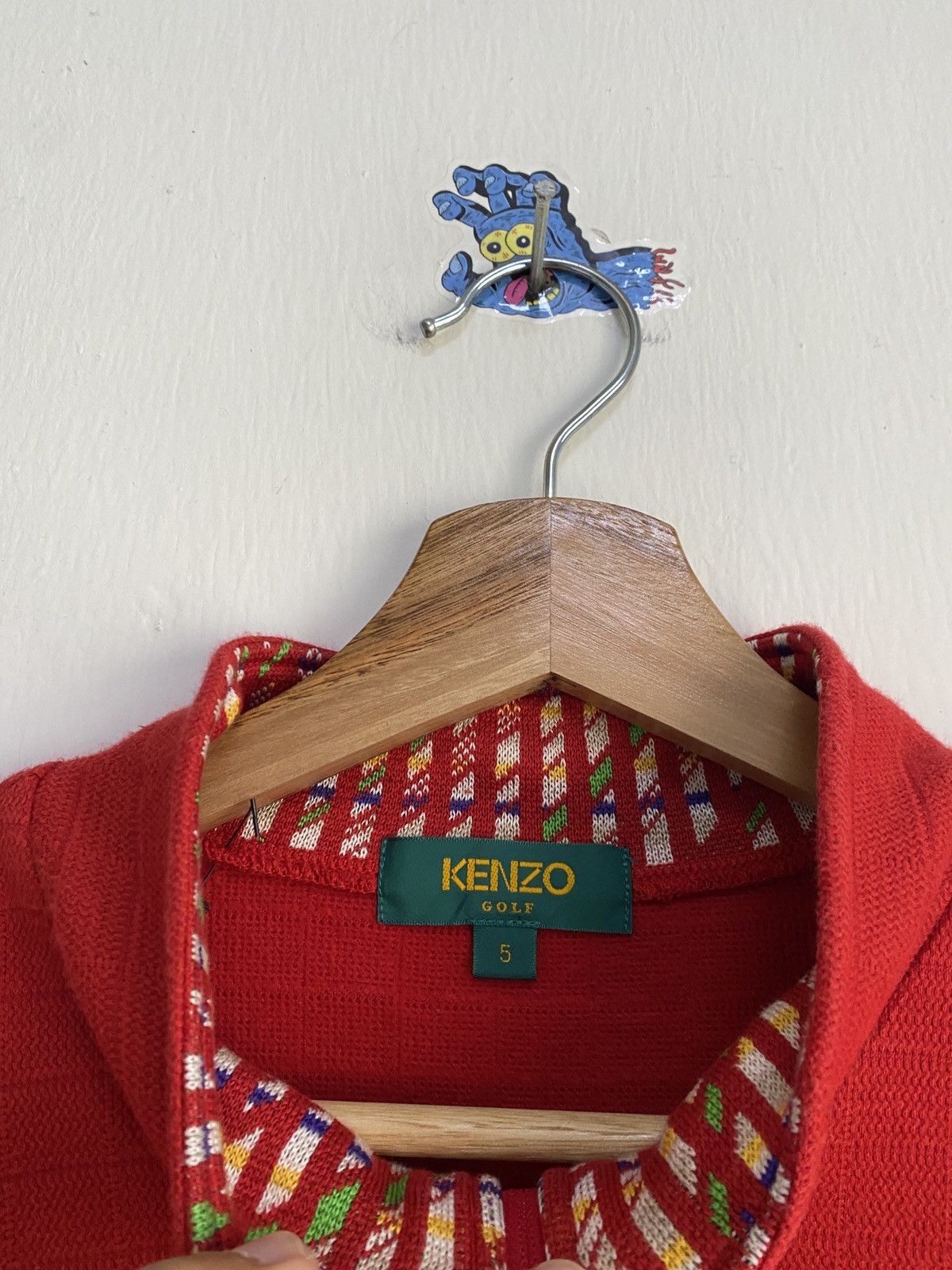 Kenzo Kenzo Golf Japan Half Zipper Size US L / EU 52-54 / 3 - 4 Thumbnail