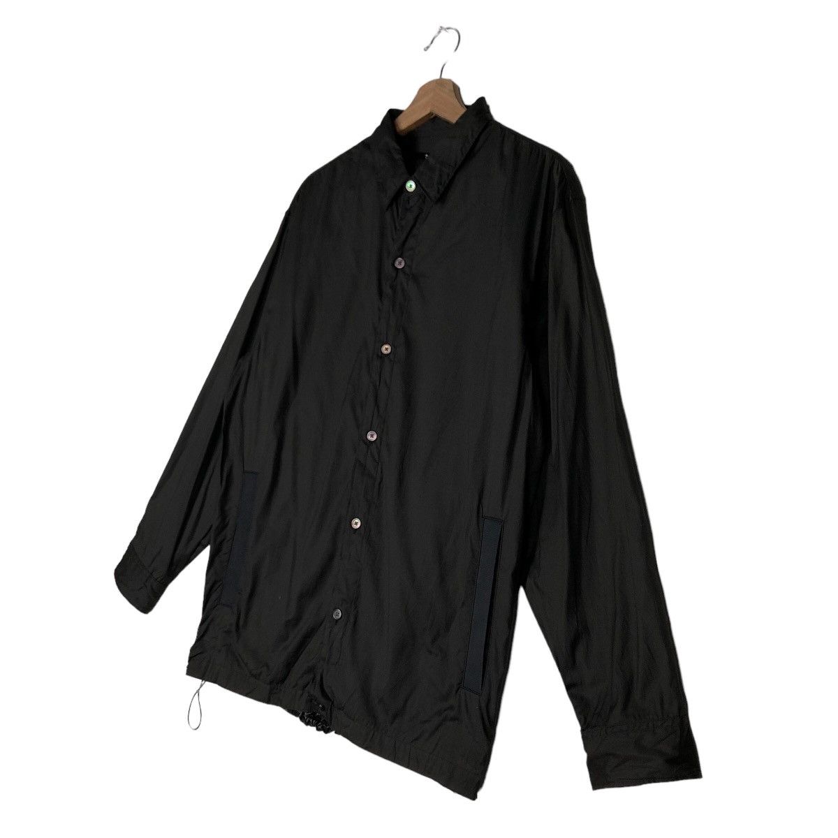 Jil Sander 🔥Rich Black - Bondage Shirts Jacket Bondage J+ Jill Sander Size US S / EU 44-46 / 1 - 2 Thumbnail