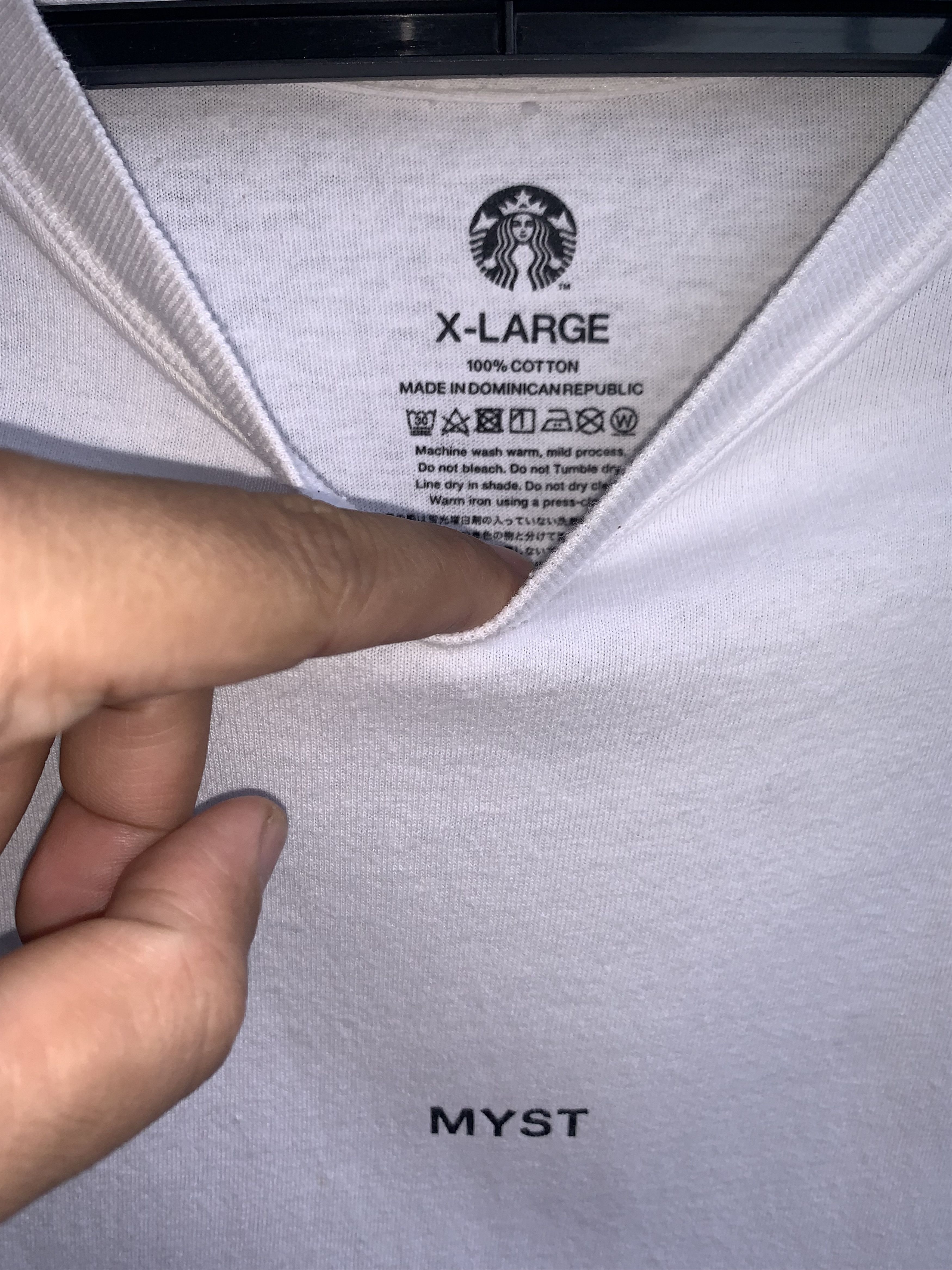 Fragment Design Fragment Design STARBUCK Tee Size US XL / EU 56 / 4 - 6 Thumbnail