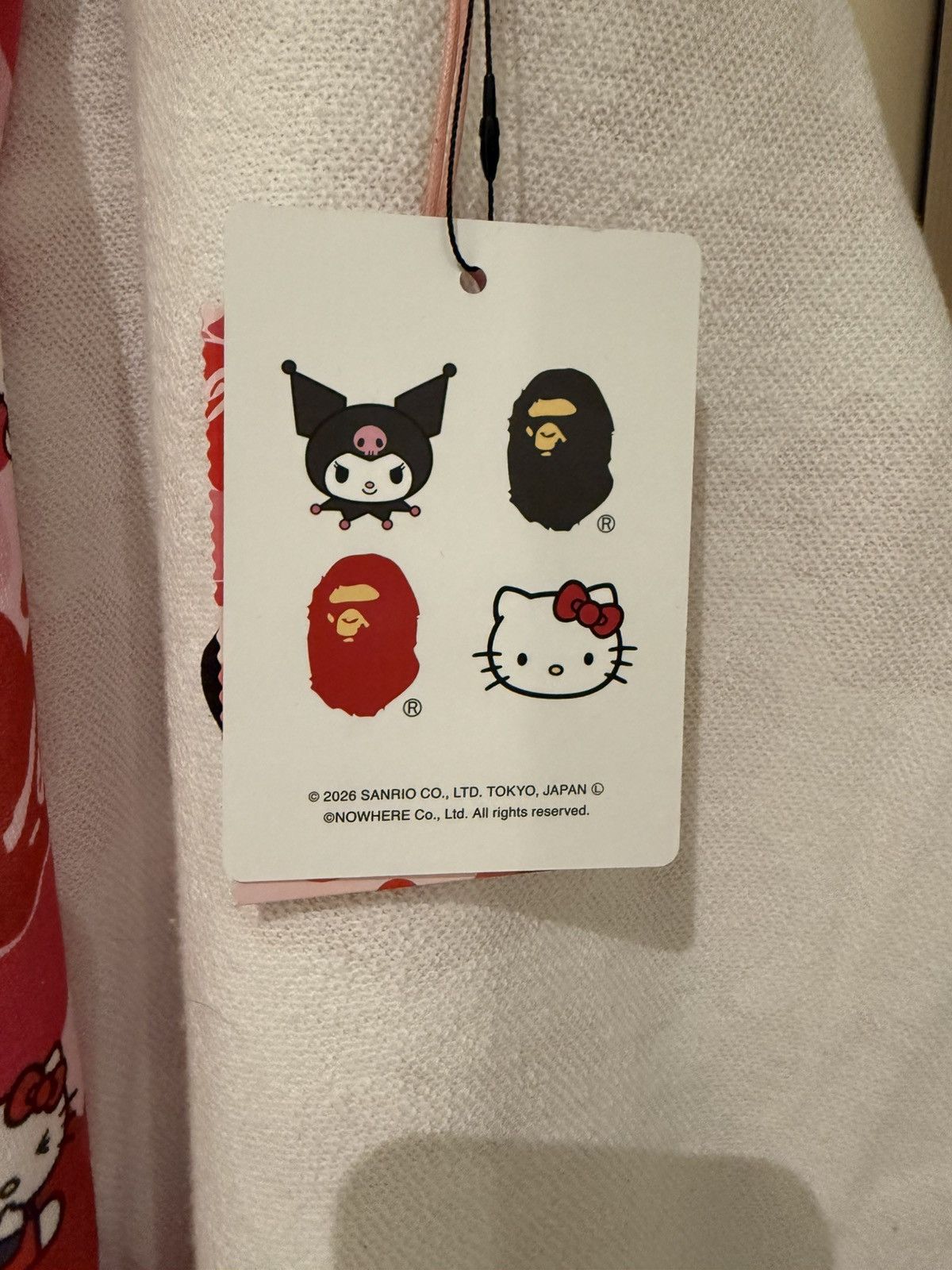 Bape Bape x Hello Kitty Pink Camo Zip Hoodie Size US XL / EU 56 / 4 - 7 Thumbnail