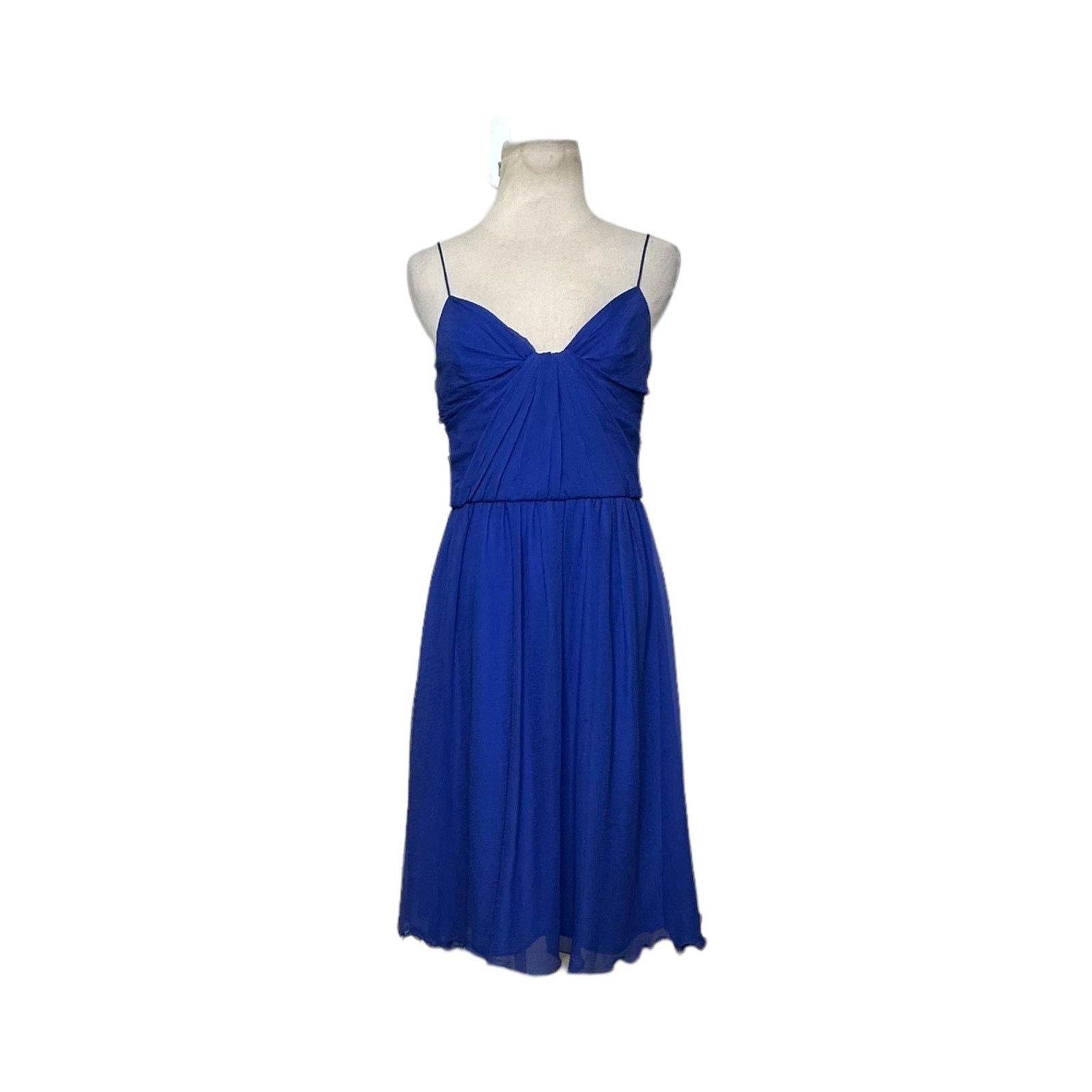 Max Mara Max Mara blue silk formal party dress size 8 Size M / US 6-8 / IT 42-44 - 8 Thumbnail