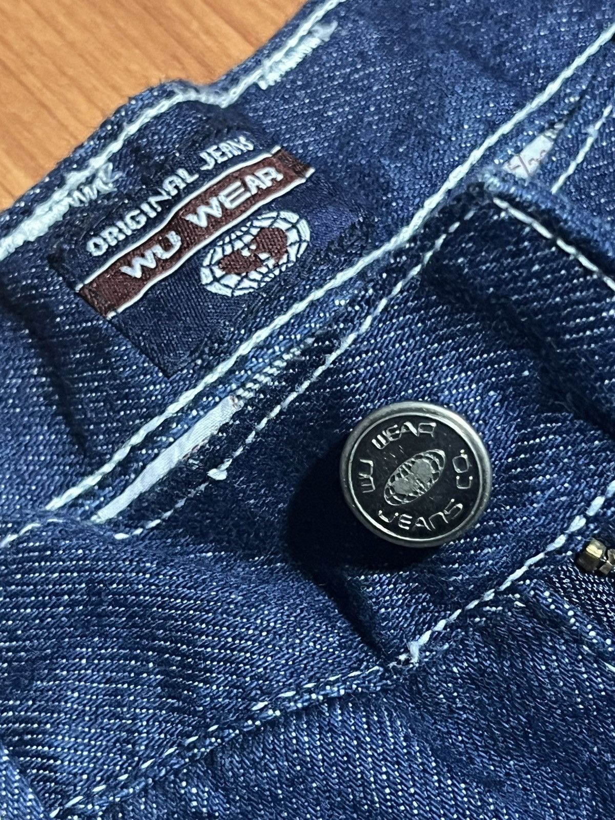 Wu-Tang Clan Vintage Rare Wu-wear Y2K carpenter jeans Size US 33 - 14 Thumbnail