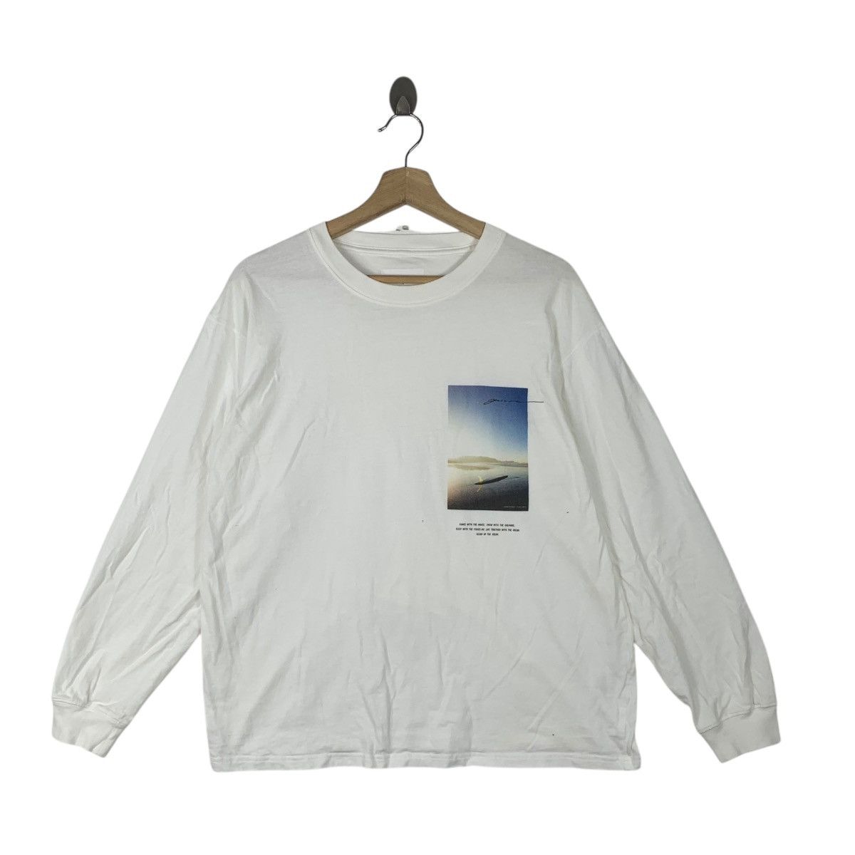 Vintage BAYFLOW x SURFRIDER FOUNDATION Fotofolio Tee Shirt Top Size M / US 6-8 / IT 42-44 - 1 Thumbnail