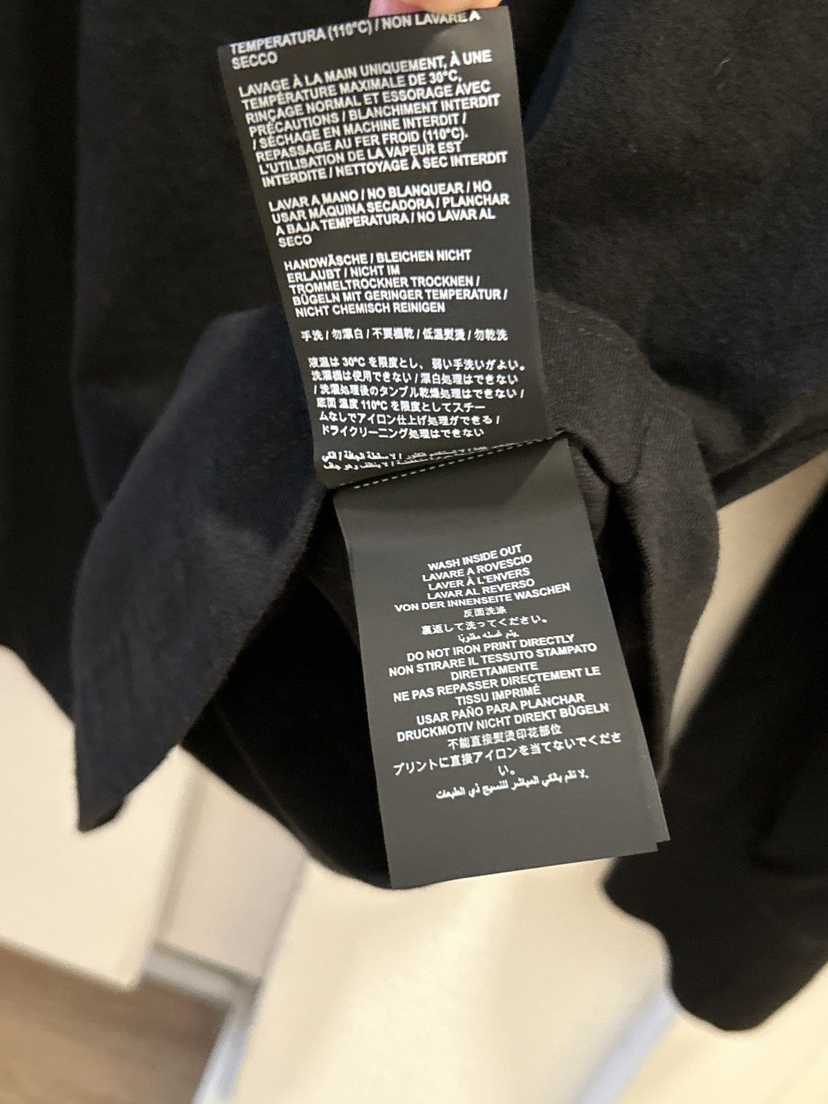 Palm Angels Palm Angels classic logo Long Sleeve Black new with flaws Size US S / EU 44-46 / 1 - 15 Thumbnail