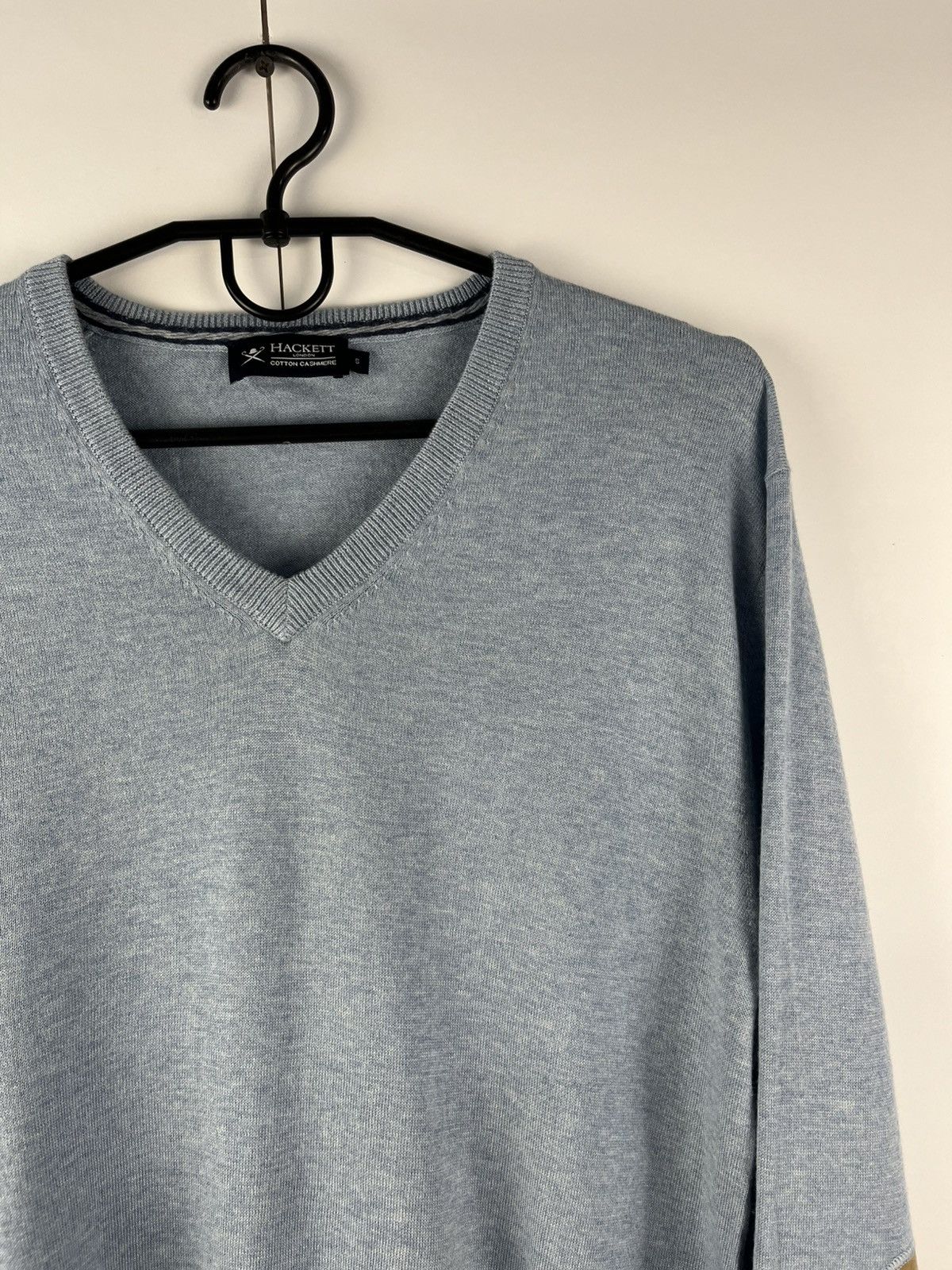 Hackett Hackett Luxury Cotton & Cashmere Sweater Jumper Size US S / EU 44-46 / 1 - 3 Thumbnail