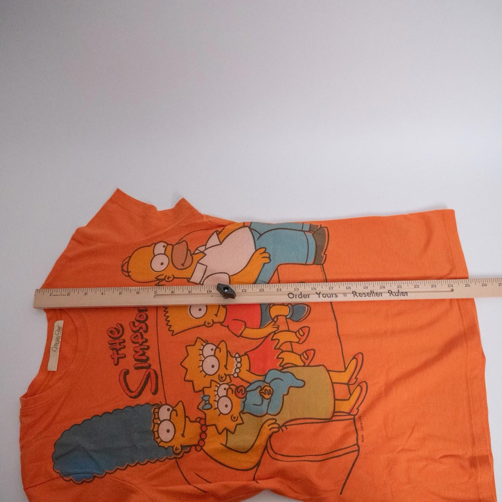 The Simpsons The Simpsons Women’s Orange T Shirt Mighty Fine Size L Size L / US 10 / IT 46 - 6 Thumbnail