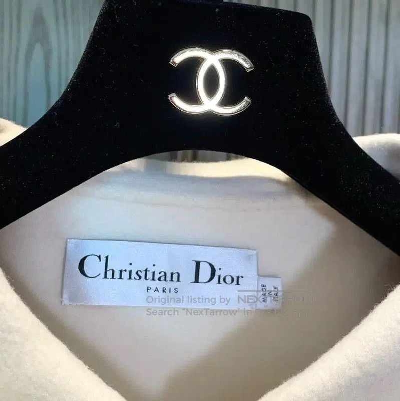 Dior Dior Winter White Cashmere Long Coat . Size S / US 4 / IT 40 - 8 Thumbnail