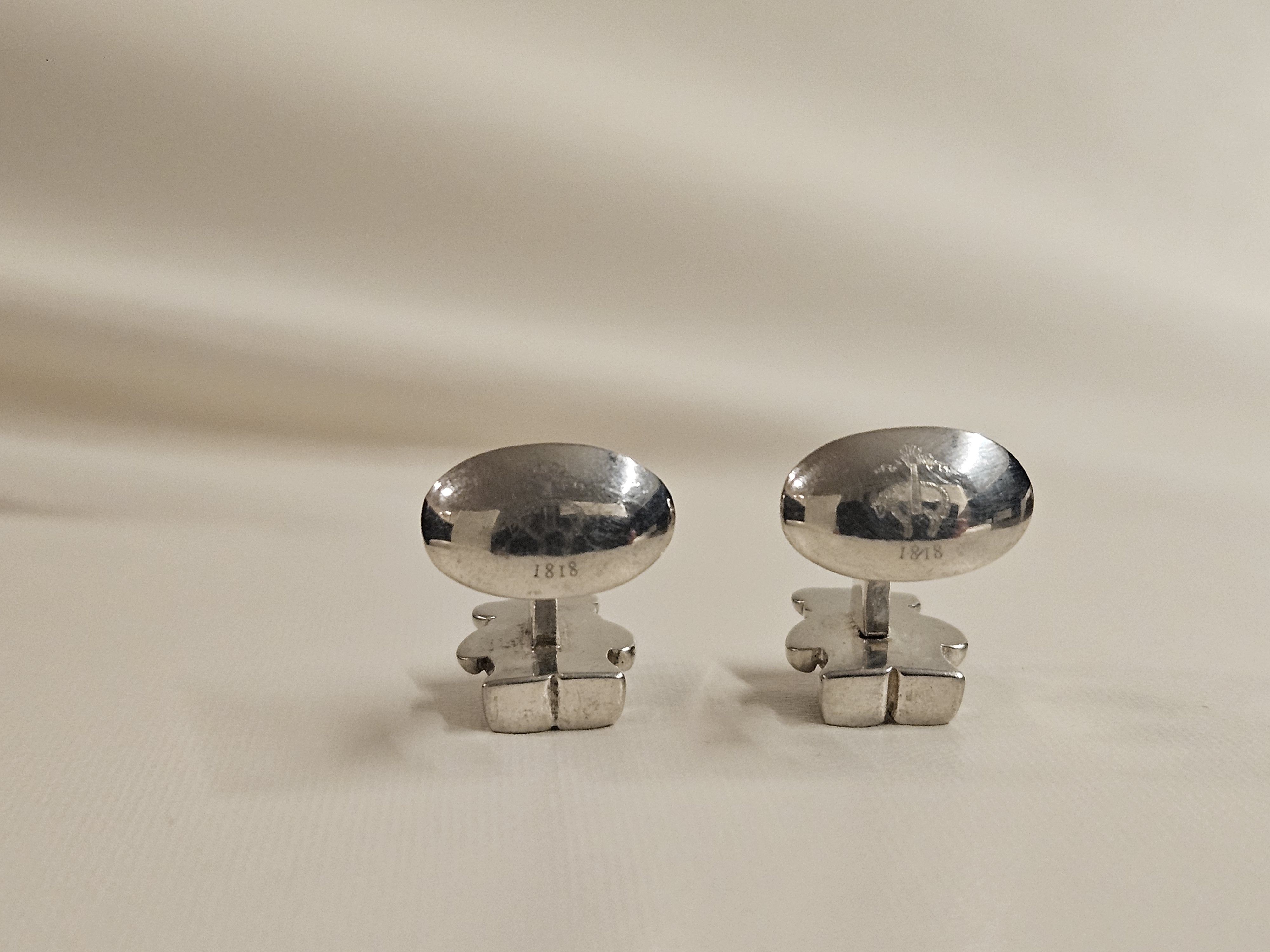 Thom Browne Thom Browne Black Fleece Teddy Bear 925 Cufflinks Size ONE SIZE - 12 Thumbnail