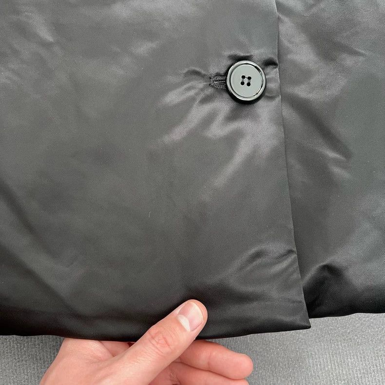 Maison Margiela Maison Margiela Black glossy long down jacket 2501-Nextarr Size US XXS / EU 40 - 3 Thumbnail