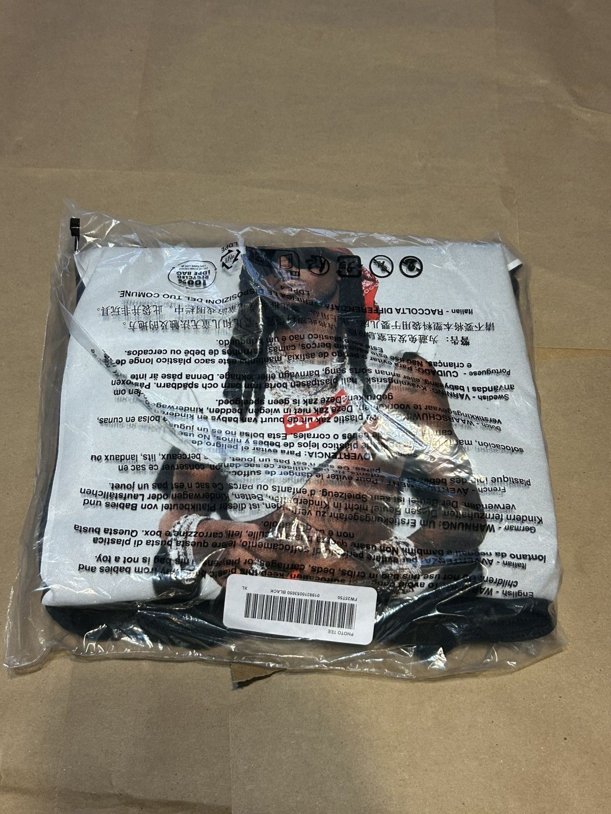 Supreme Supreme Playboi Carti photo tee (Black size XL) Size US XL / EU 56 / 4 - 4 Thumbnail