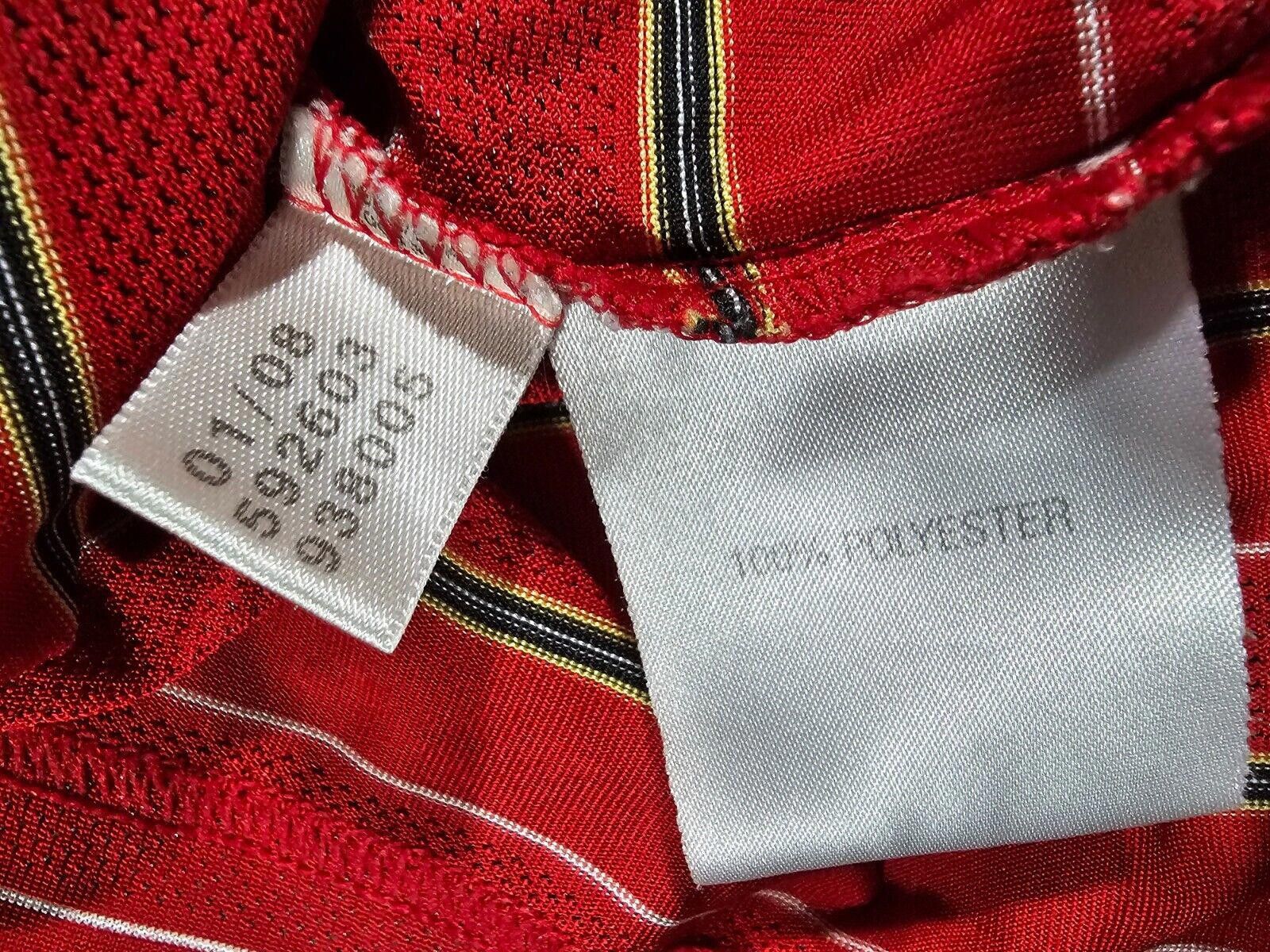 Adidas Adidas Polo Shirt Adult S Red Golf Performance Stretch 2008 Size US S / EU 44-46 / 1 - 9 Thumbnail