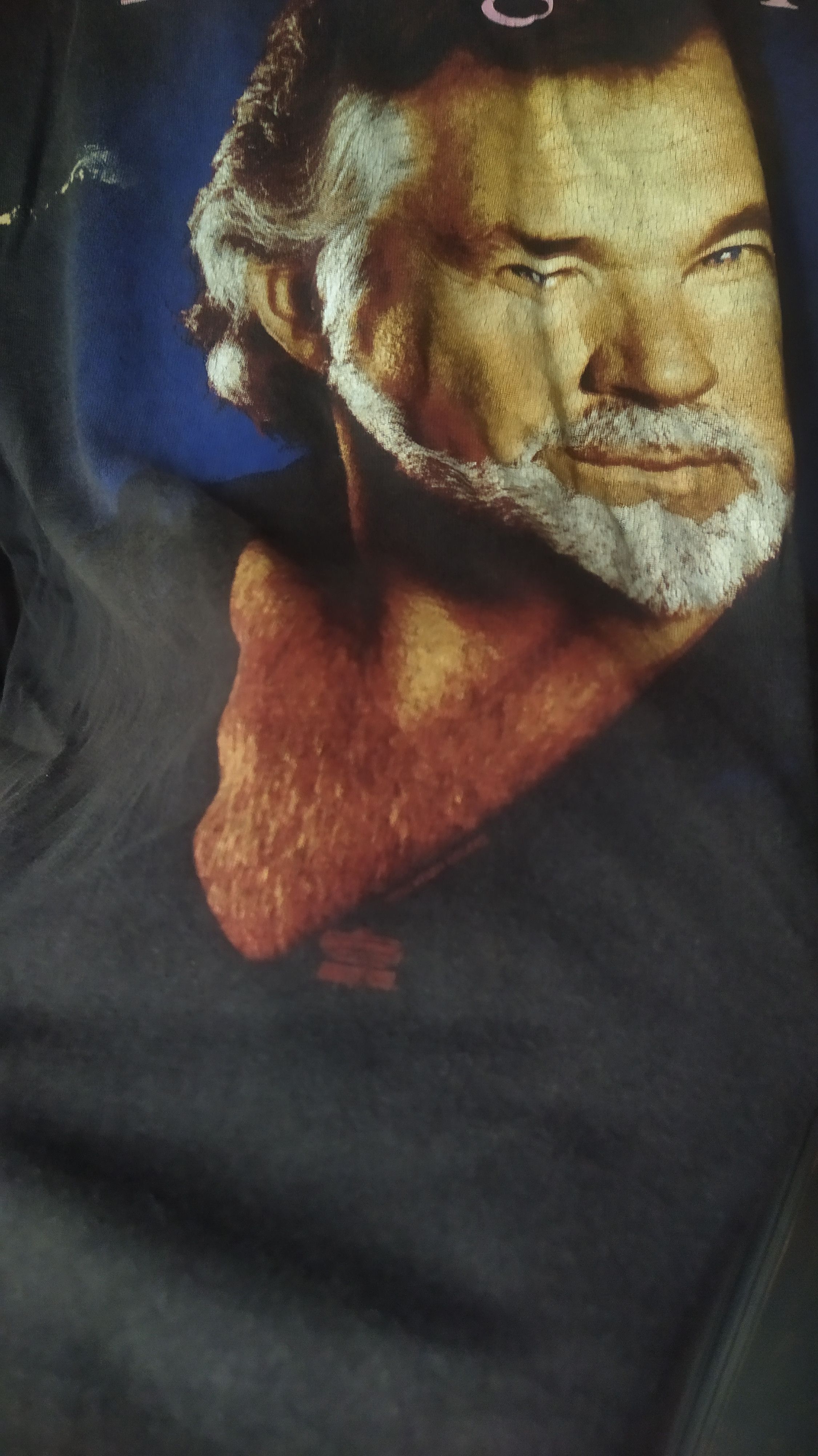 Vintage Hanes 90's tag Kenny Rogers Vintage Tshirt Size US L / EU 52-54 / 3 - 5 Thumbnail