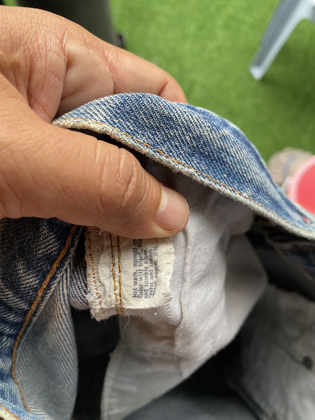 Levi's × Levi's Vintage Clothing × Vintage W28x31 vintage levi's 501 redline 80s made in USA #6 Size 28" / US 6 / IT 42 - 9 Thumbnail