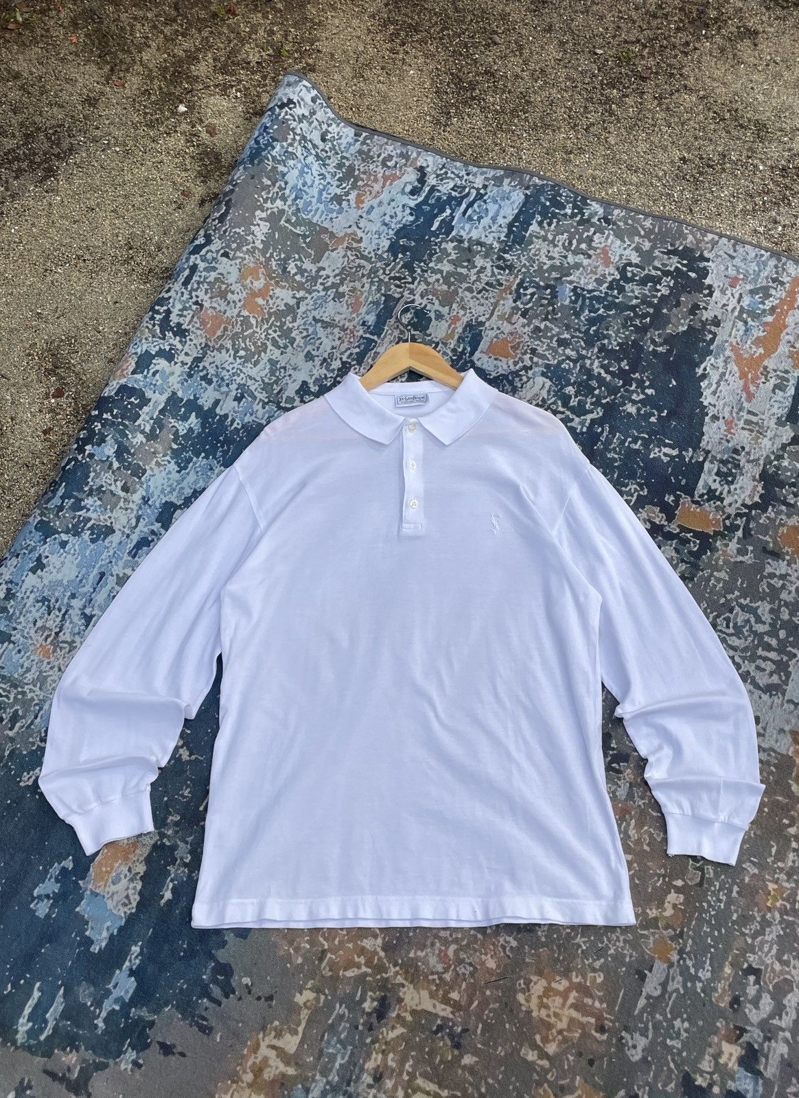 Vintage ysl longsleeve polo Size US M / EU 48-50 / 2 - 1 Thumbnail
