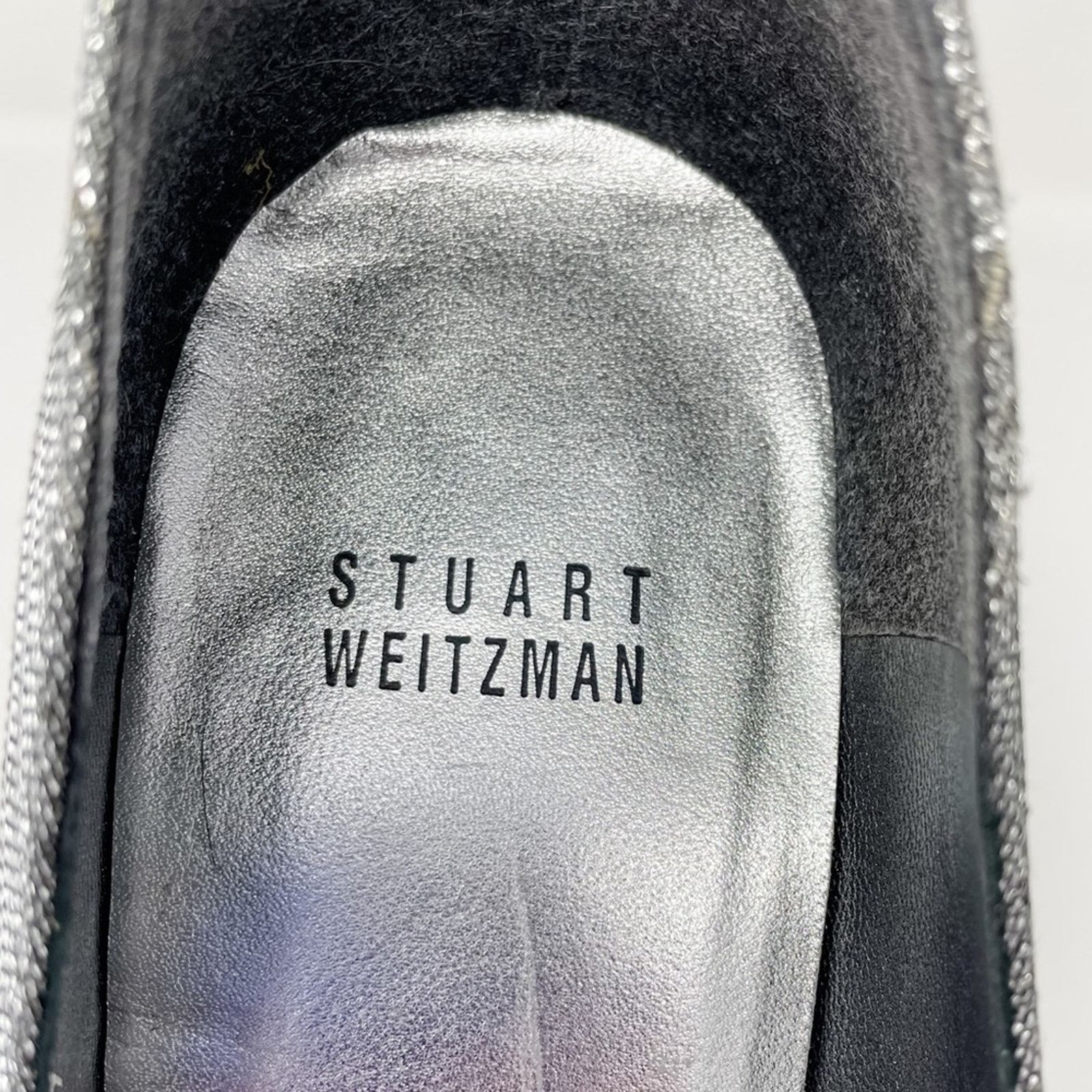 Stuart Weitzman Stuart Weitzman silver metallic Bowright platform pumps 8 Size US 8 / IT 38 - 14 Thumbnail