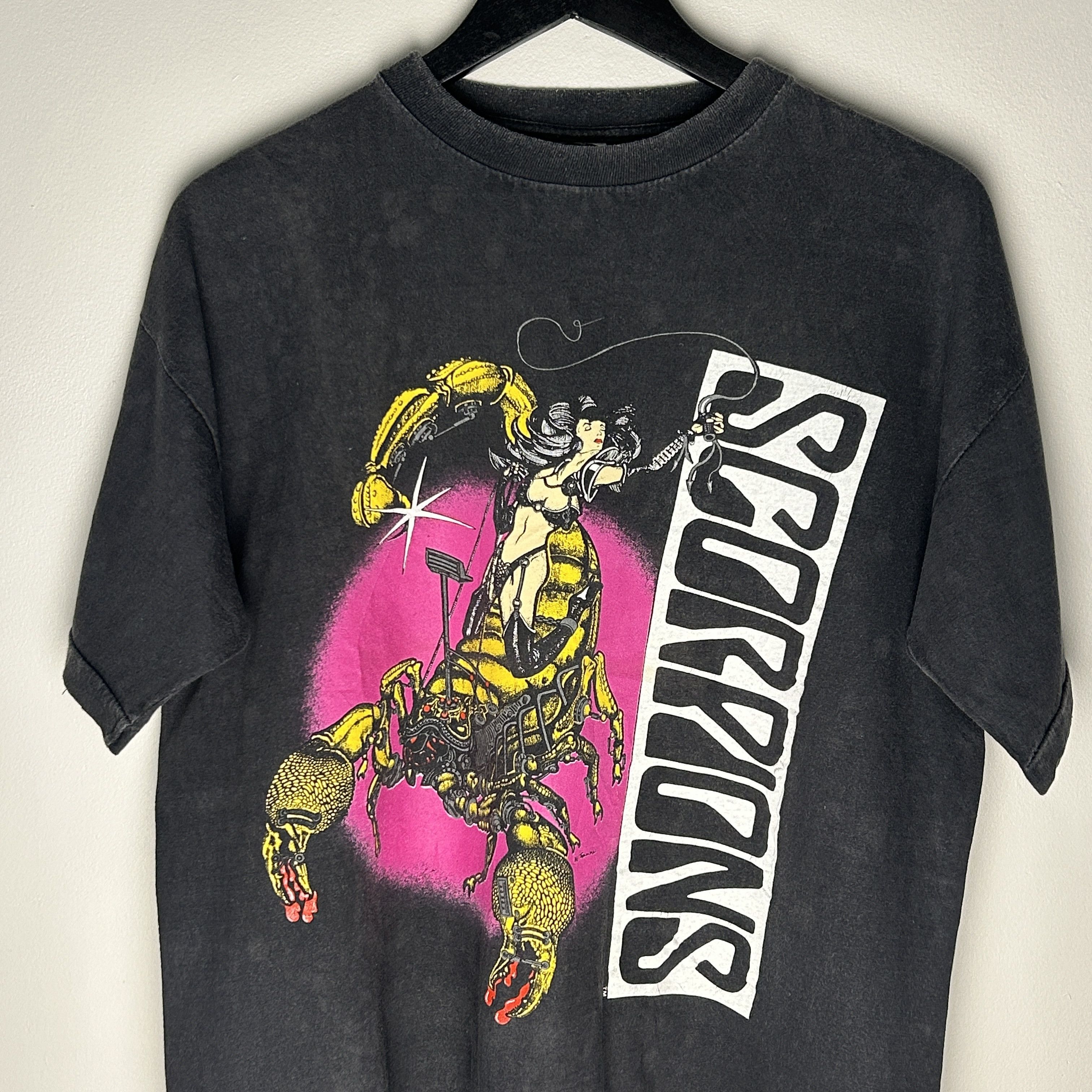 Band Tees Vintage Scorpions 90’s Band T-shirt Size US L / EU 52-54 / 3 - 3 Thumbnail