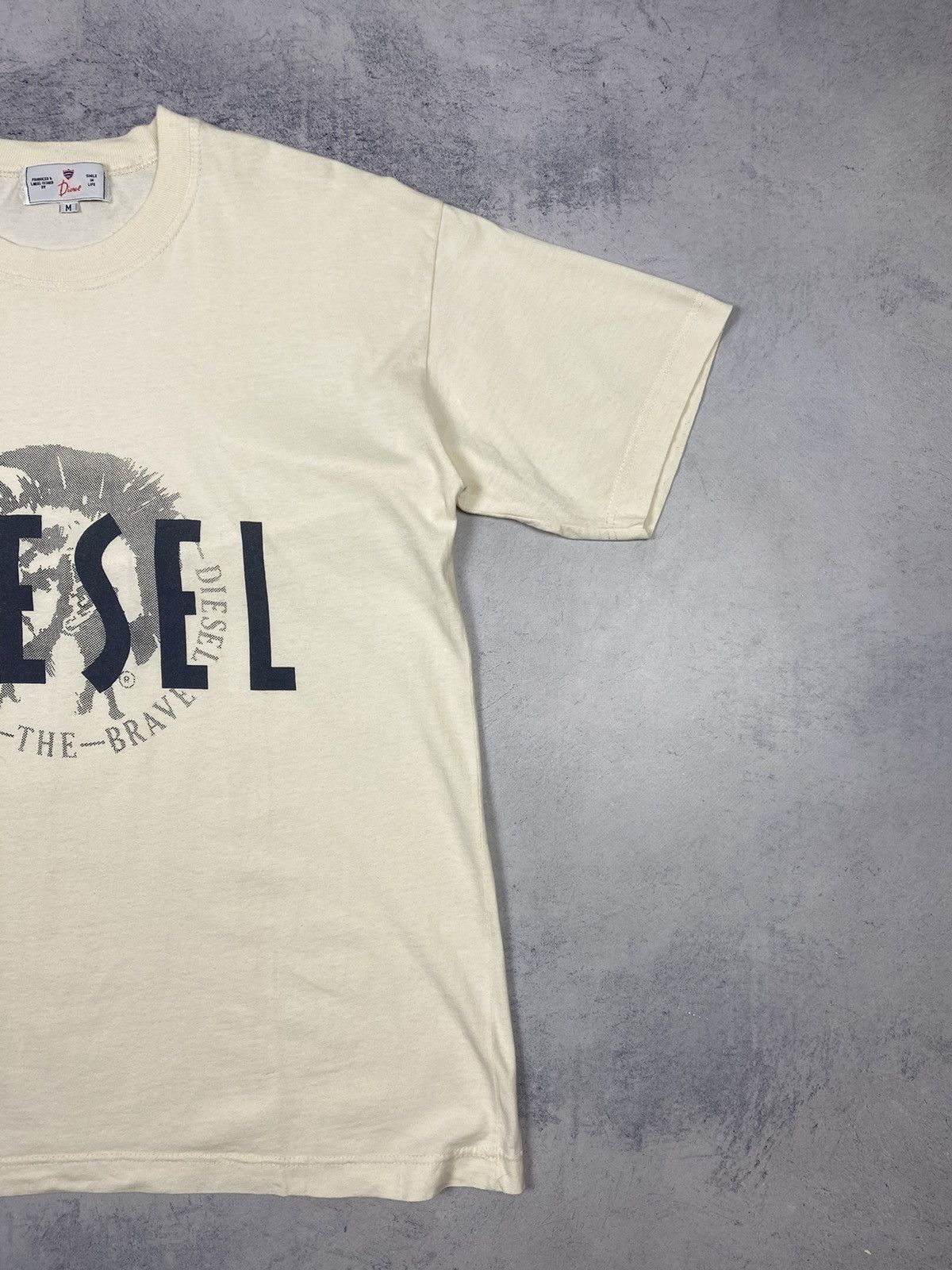 Diesel Vintage 90s Diesel Big Logo Punk Bootleg T Shirt Size M Size US M / EU 48-50 / 2 - 4 Thumbnail