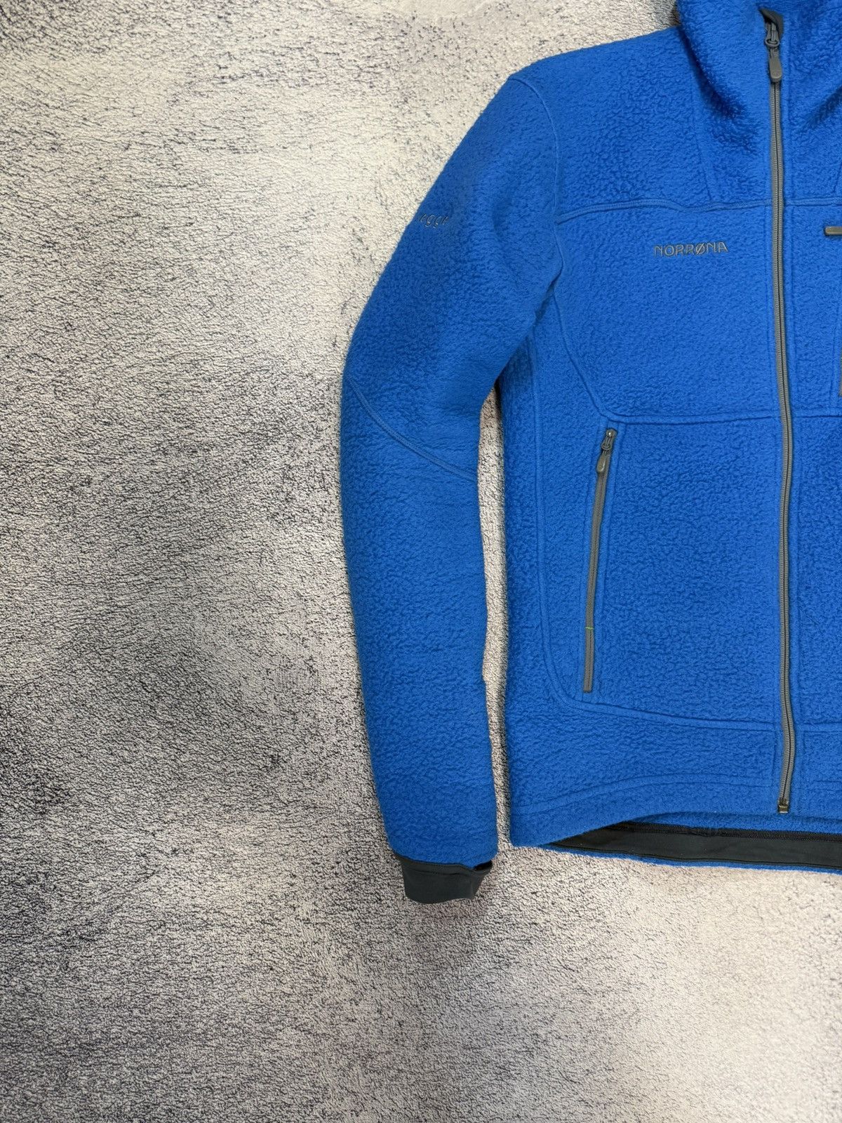Norrona Norrøna Trollveggen Warm2 Fleece Jacket Men XS Polartec Blue Size US XS / EU 42 / 0 - 4 Thumbnail