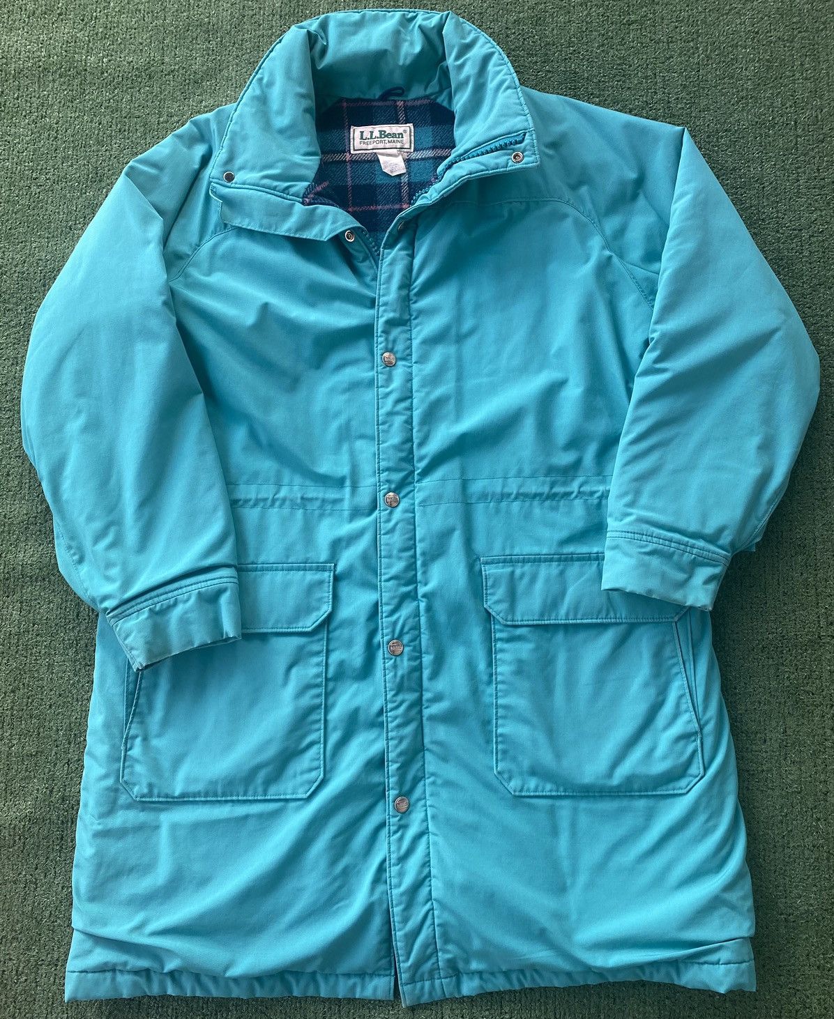 L.L. Bean Vintage 80’s LL Bean Wool Blend Flannel Lined Parka Jacket Size L / US 10 / IT 46 - 1 Thumbnail