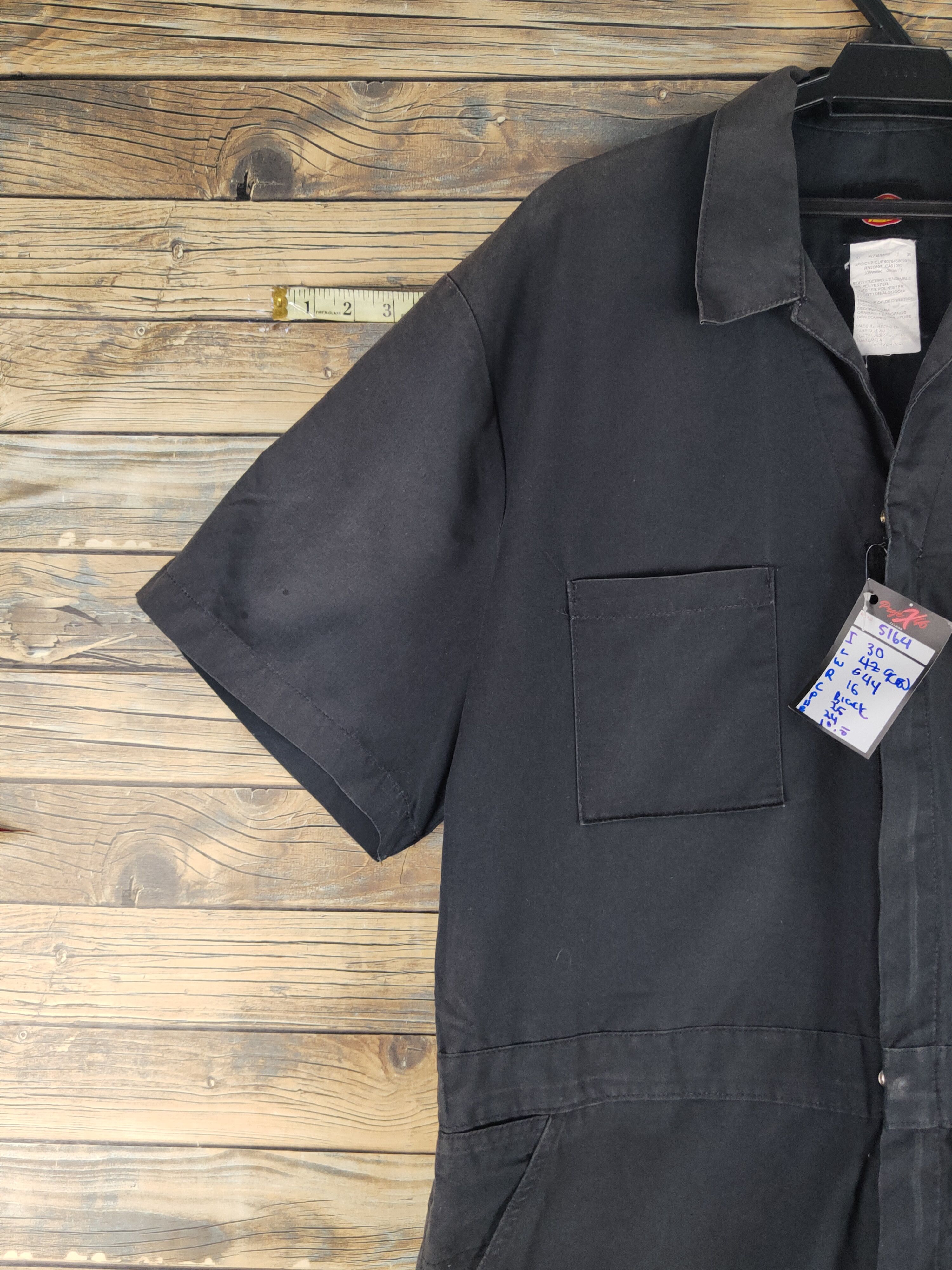 Dickies DL Dickies Black Coveralls #5164T Size US 35 - 4 Thumbnail