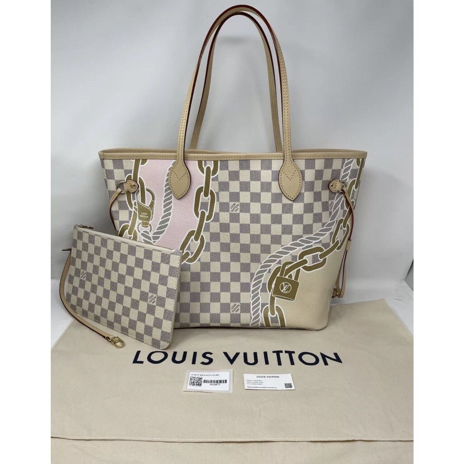 Louis Vuitton Louis Vuitton Nautical Neverfull MM - Limited Edition Size ONE SIZE - 1 Thumbnail