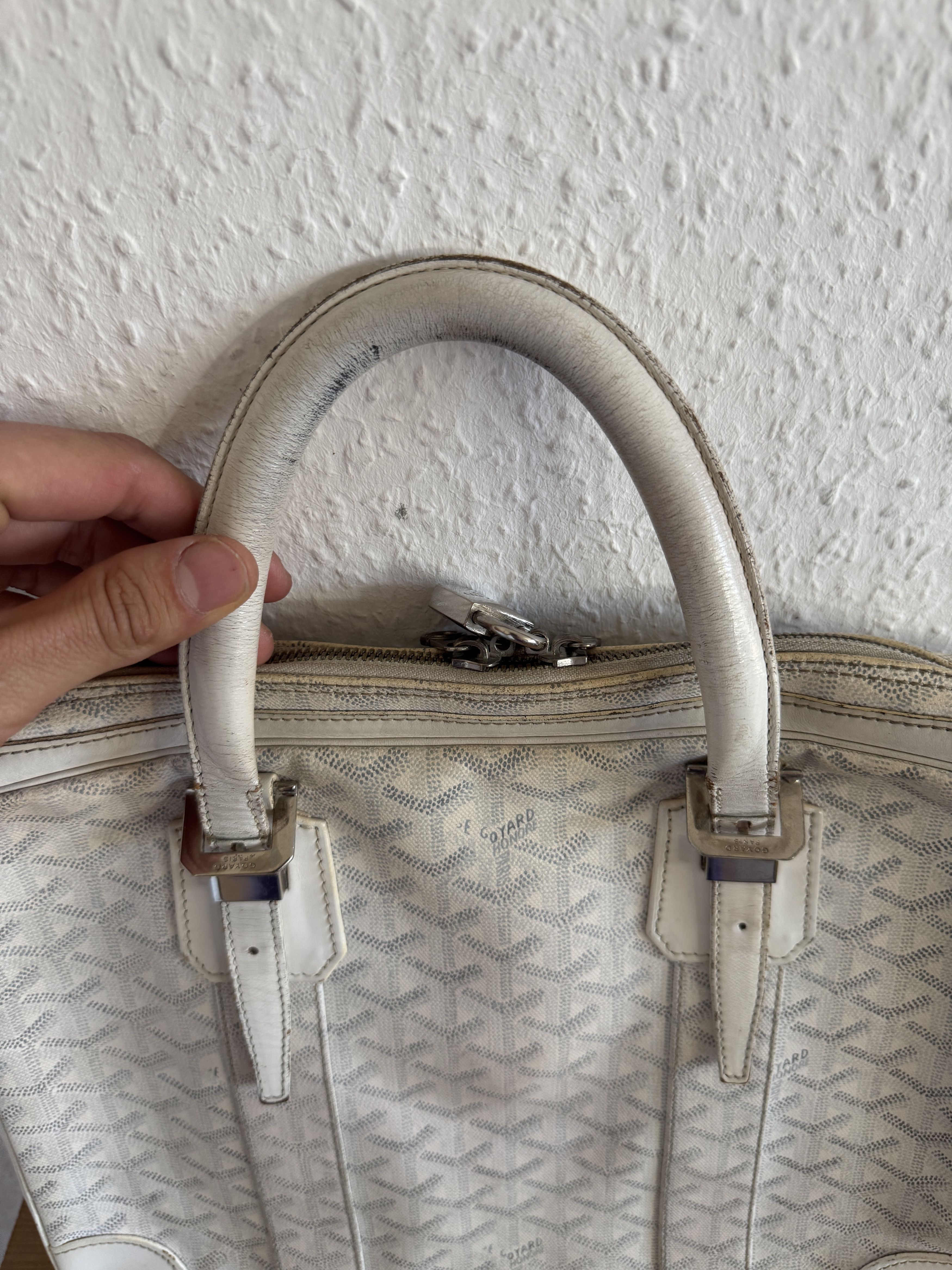 Goyard Ambassade PM Business Bag – White Size ONE SIZE - 3 Thumbnail