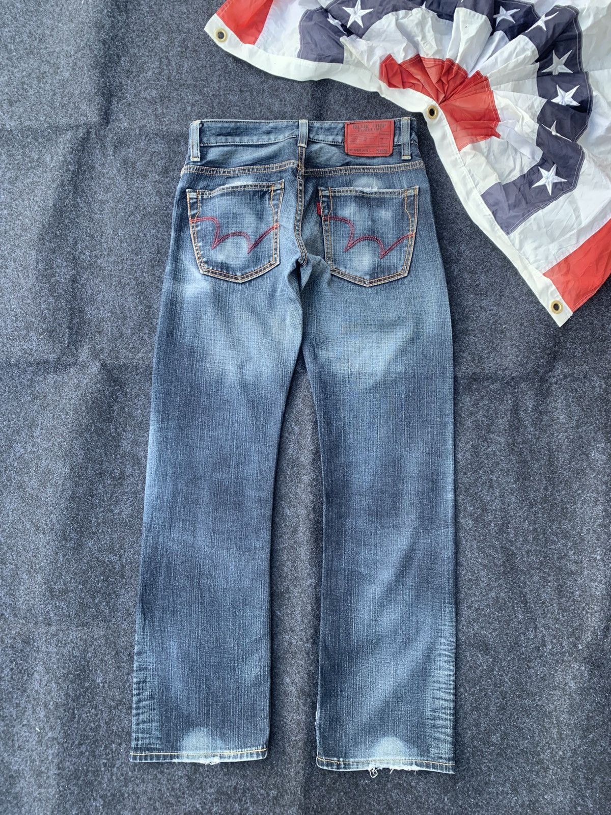Edwin Vintage Edwin Blue Trip EDGELINE 503. (29) Size US 31 - 2 Thumbnail