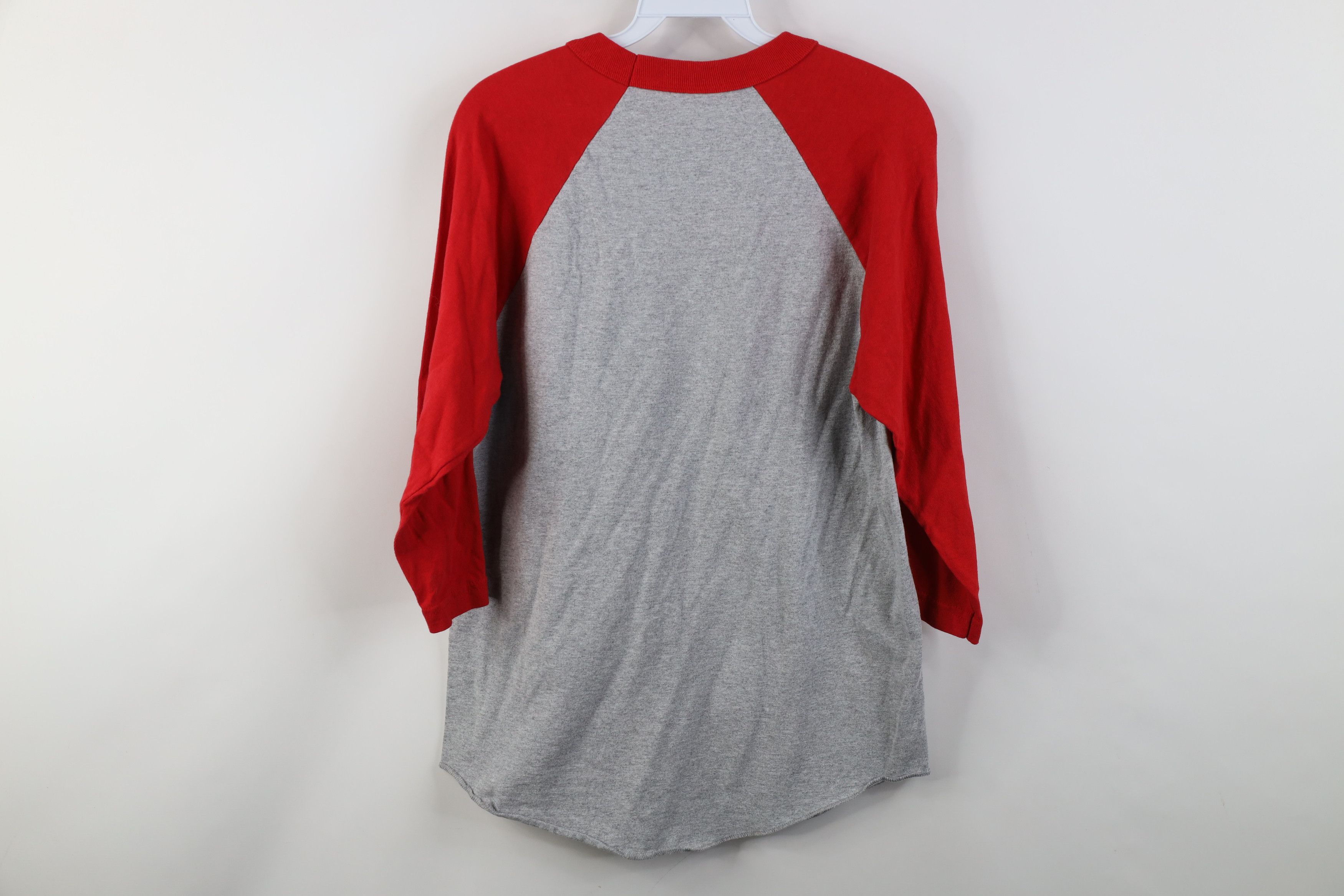 Vintage Vintage 90s Streetwear 3/4 Sleeve Baseball Raglan T-Shirt Size US S / EU 44-46 / 1 - 7 Thumbnail